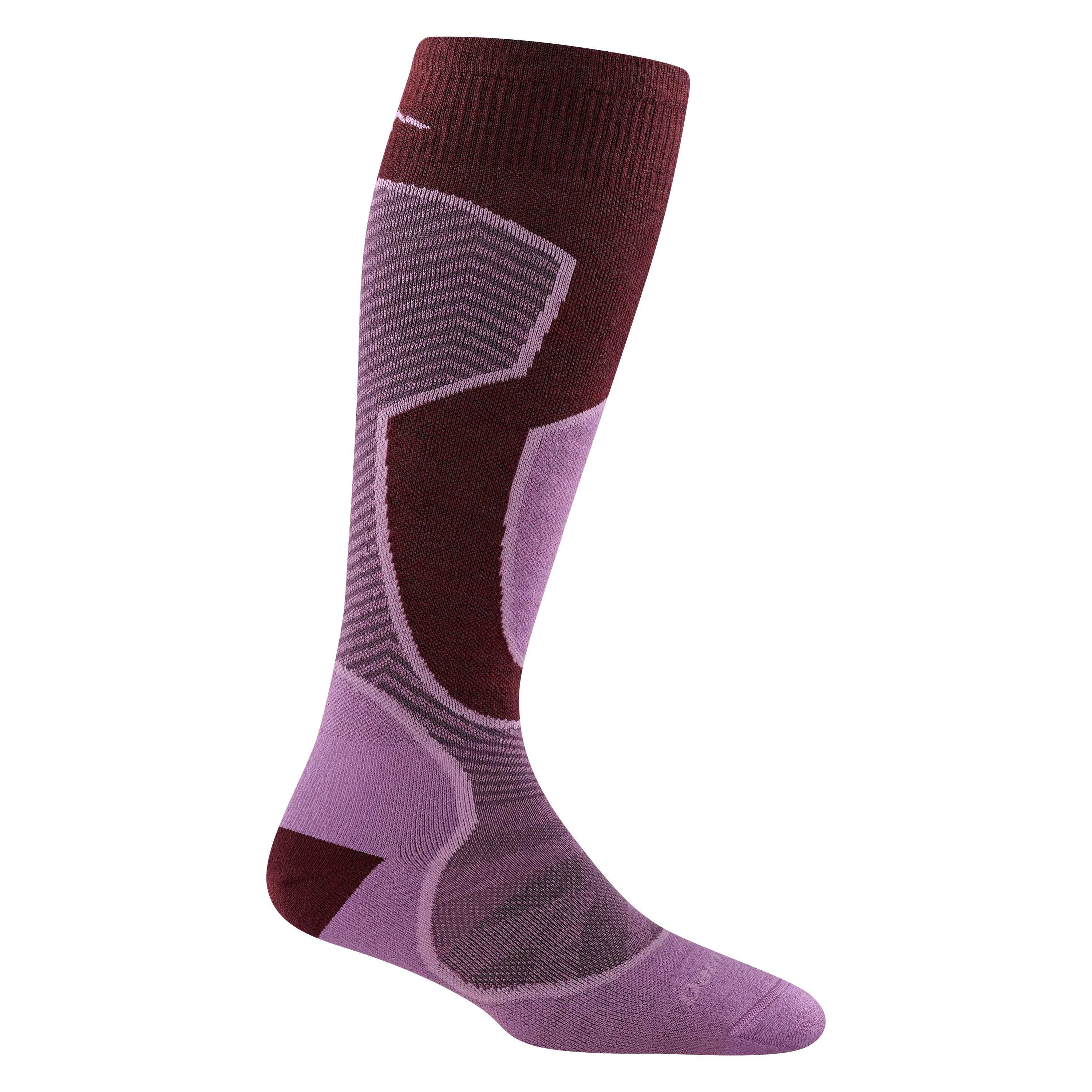 Darn Tough Womens Outer Limits Over-The-Calf Lightweight Ski & Snowboard Socks