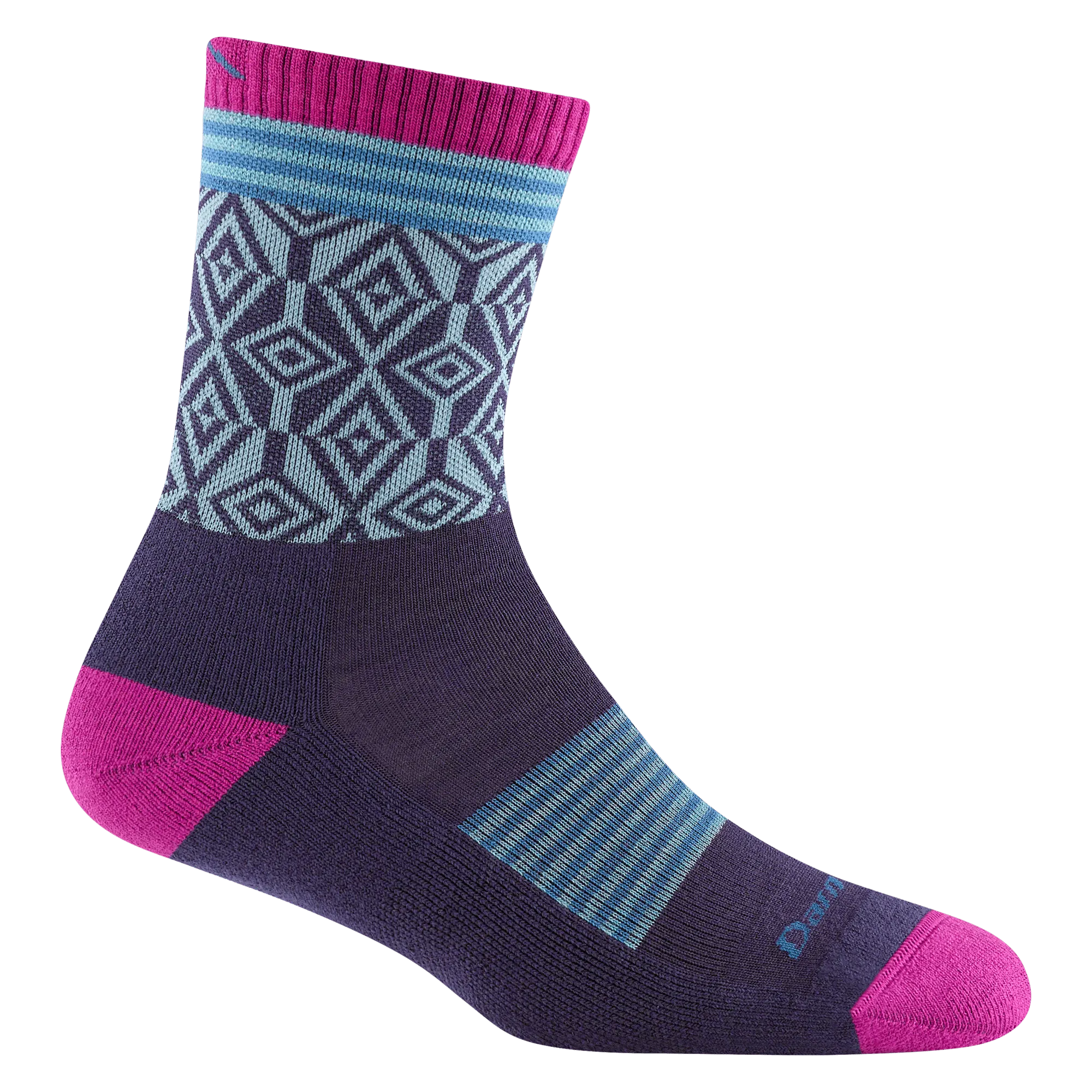 Darn Tough Womens SoBo Micro Crew Lightweight Hiking Socks