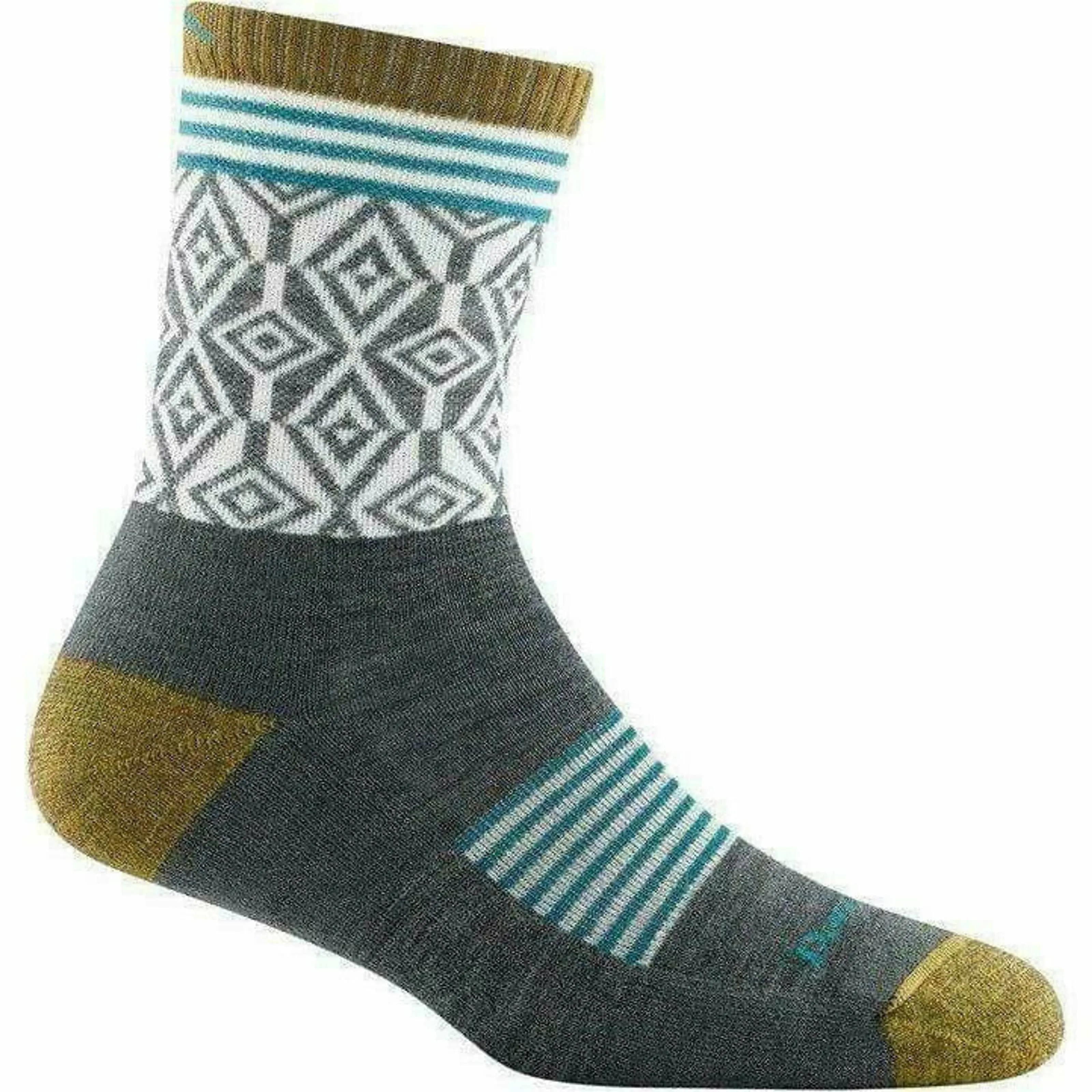 Darn Tough Womens SoBo Micro Crew Lightweight Hiking Socks