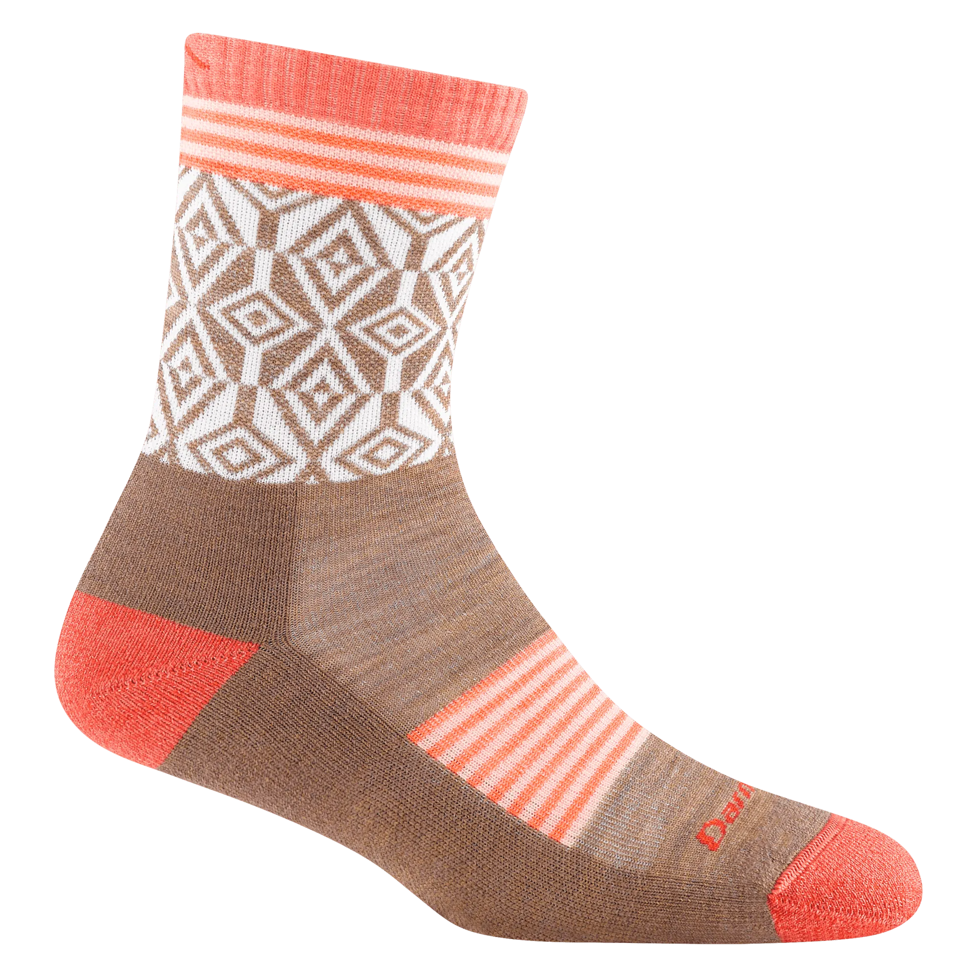 Darn Tough Womens SoBo Micro Crew Lightweight Hiking Socks