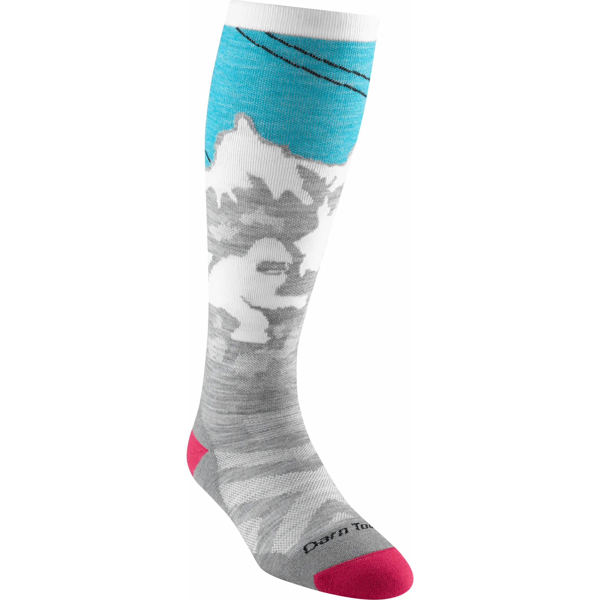 Darn Tough Womens Yeti Over-the-Calf Midweight Ski & Snowboard Socks