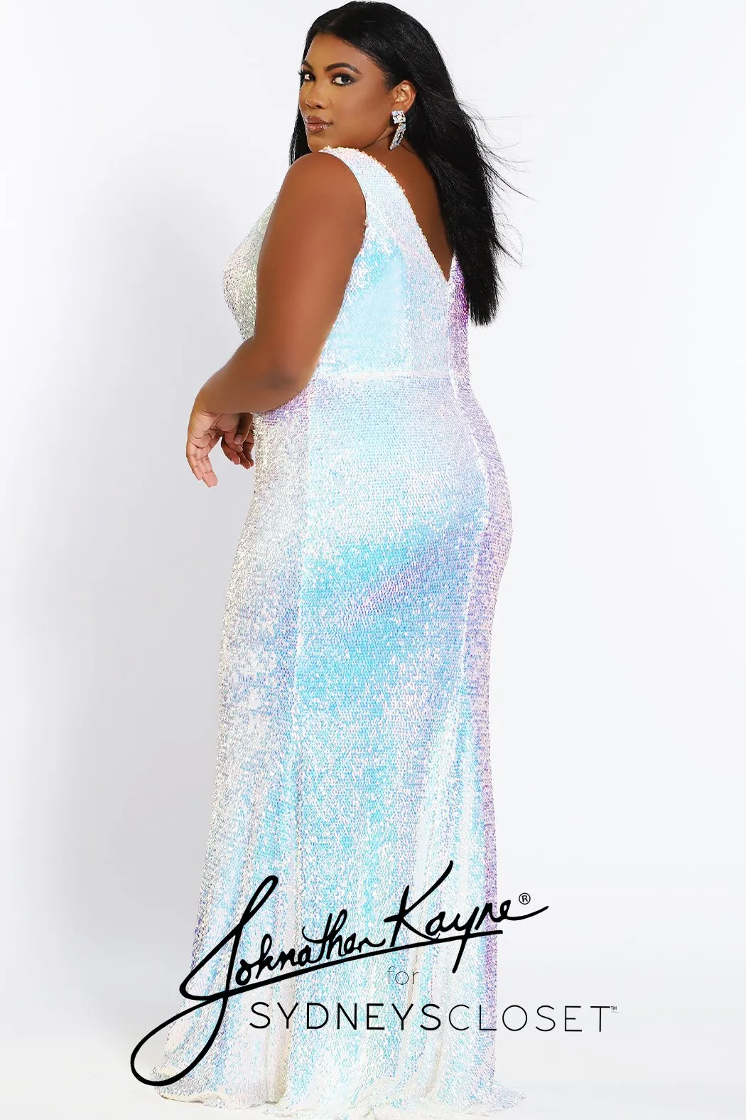 Discontinued Aurora Pageant Gown <br> JK2109