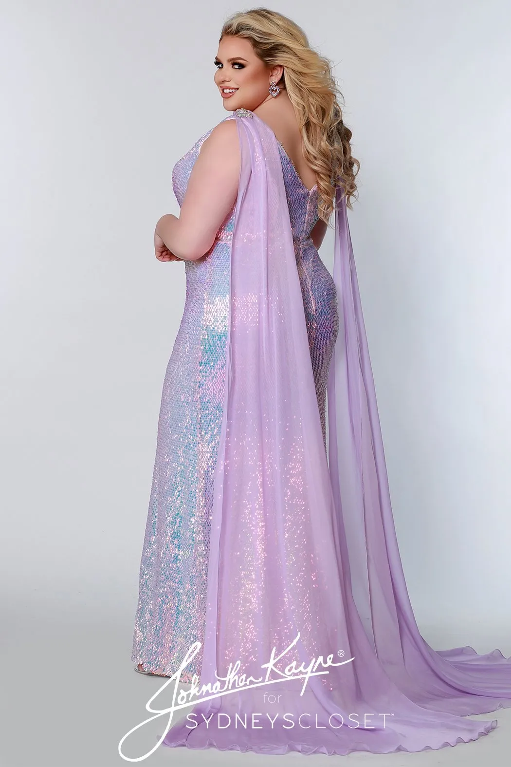 Discontinued Aurora Pageant Gown <br> JK2109