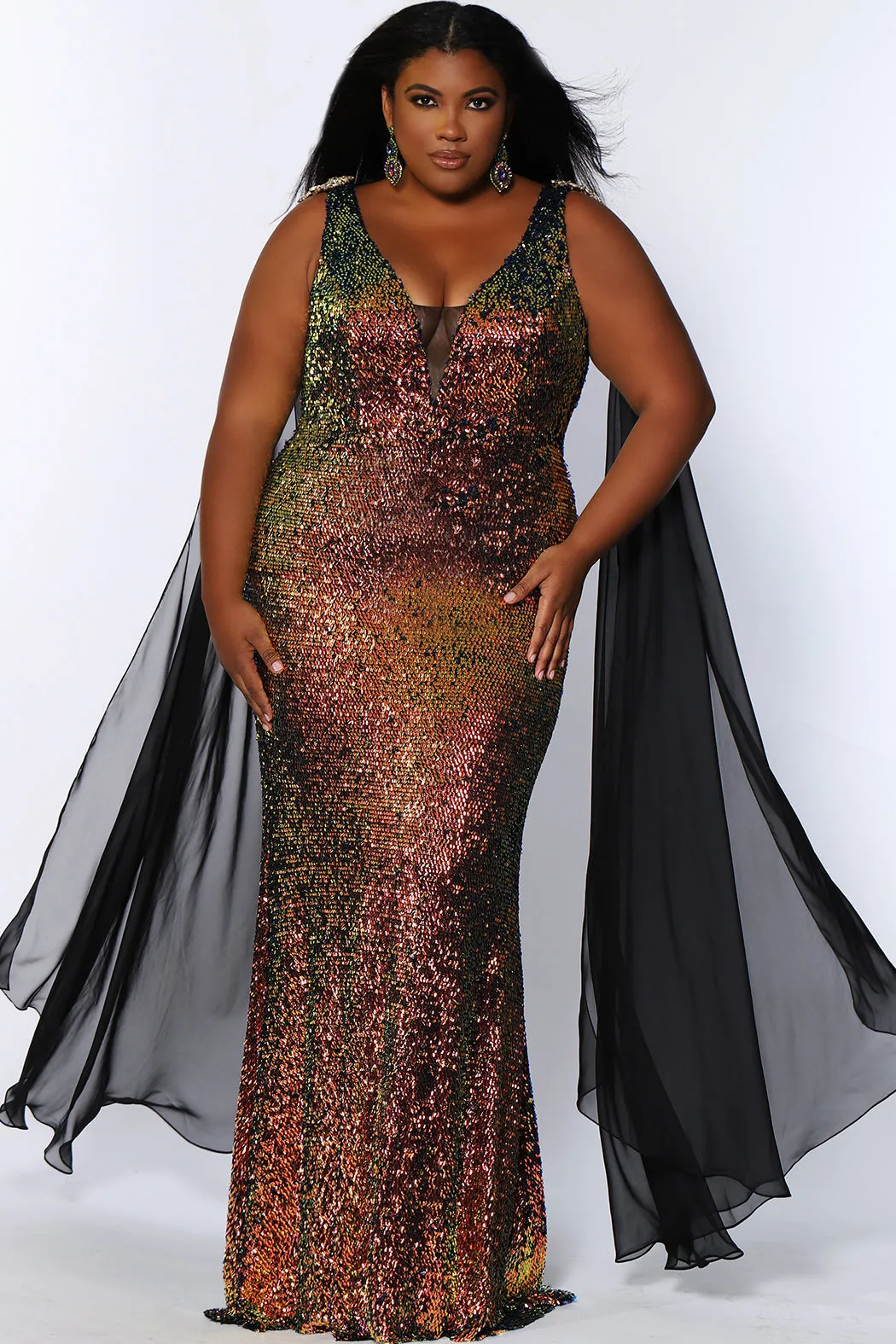 Discontinued Aurora Pageant Gown <br> JK2109