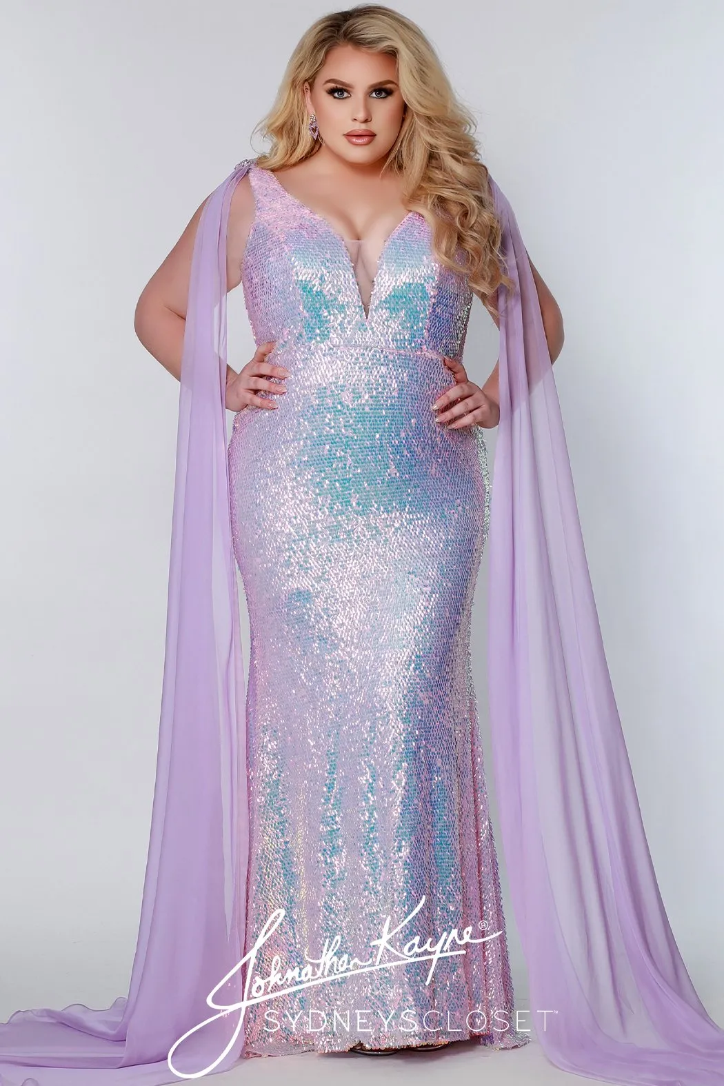 Discontinued Aurora Pageant Gown <br> JK2109