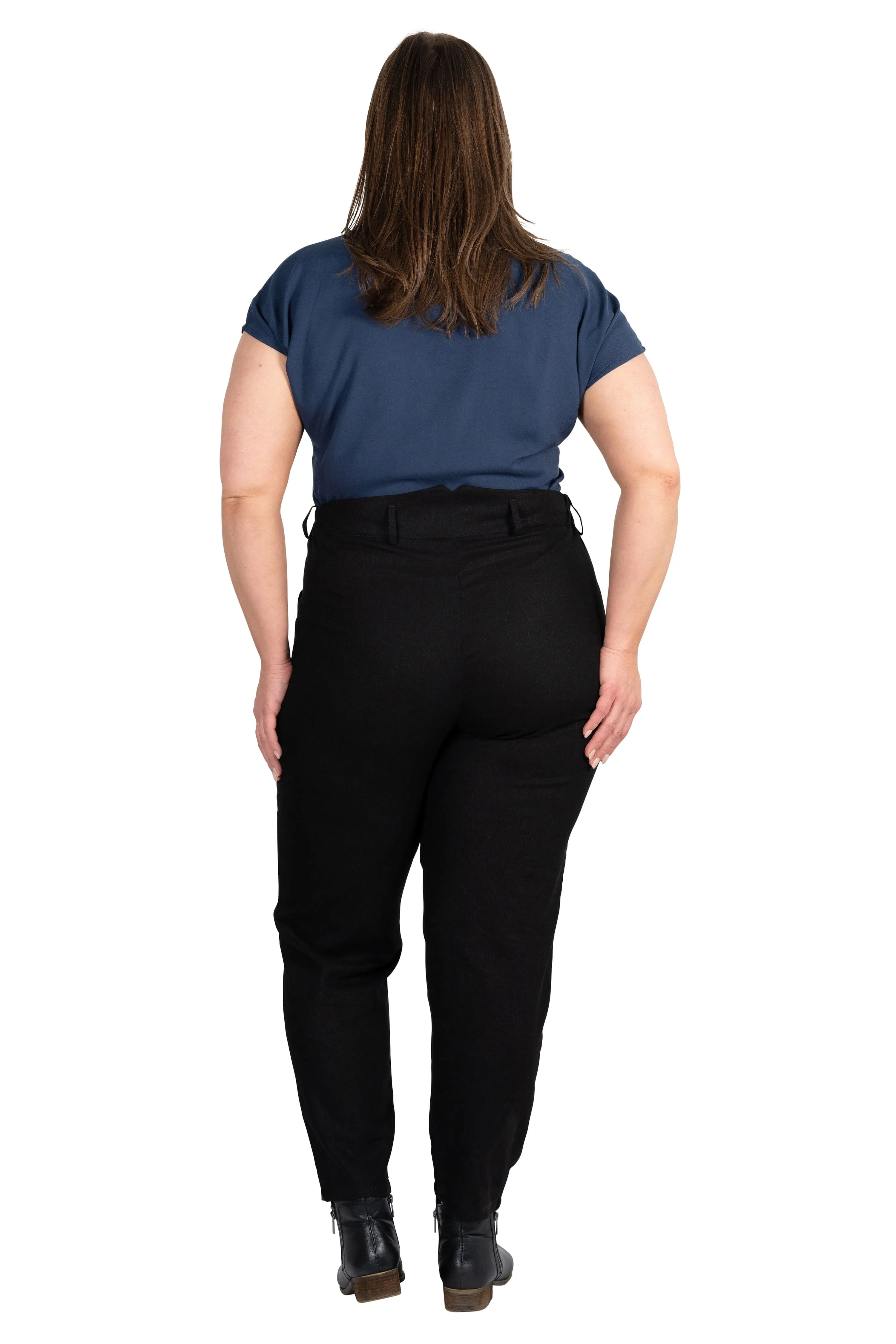 Dolman top in Navy Rayon Challis