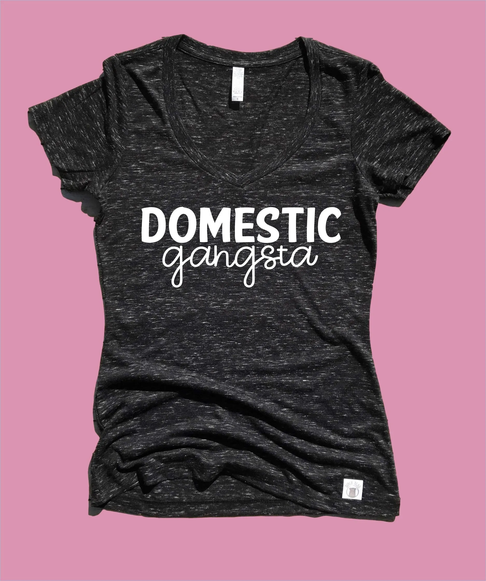 Domestic Gangsta Shirt - Womens Form Fitting