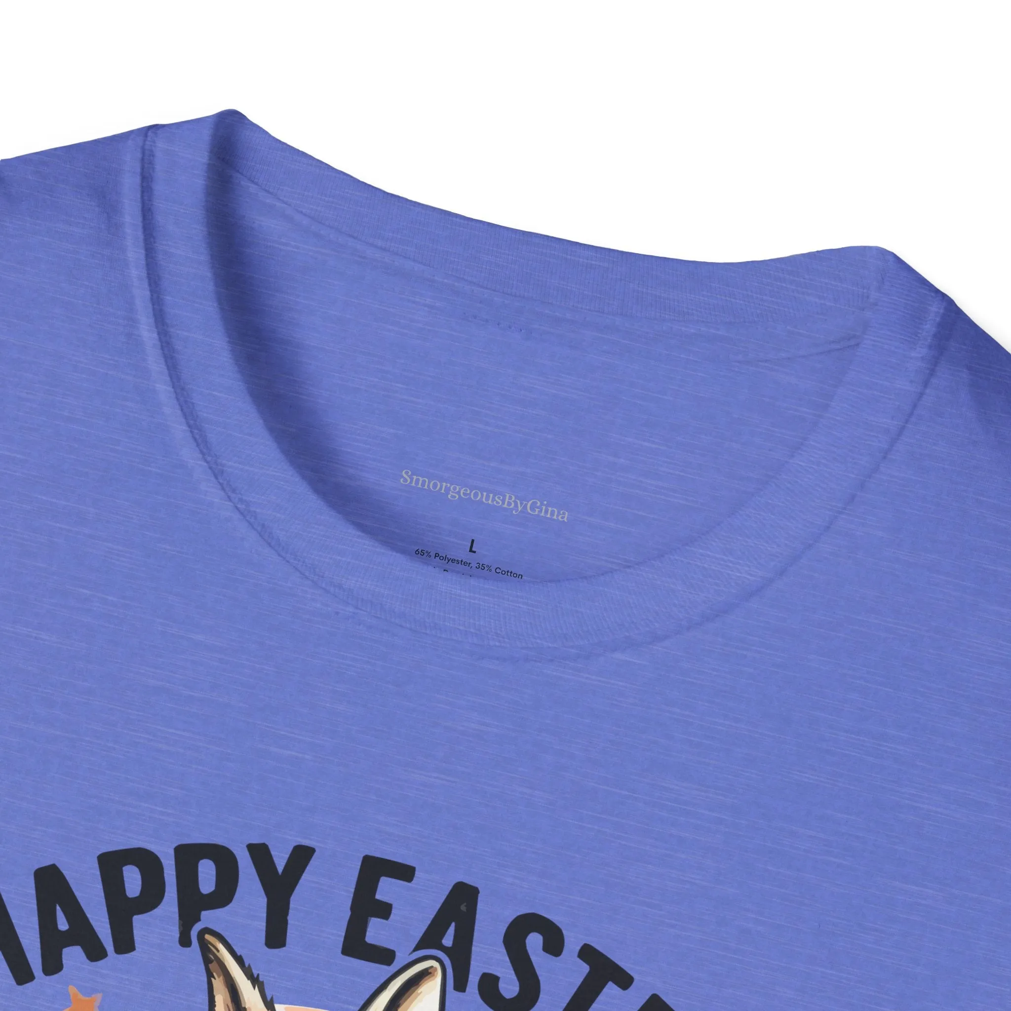 Easter T-shirt, Bunny Cowboy Tee, Easter Cowboy, Softstyle T-Shirt