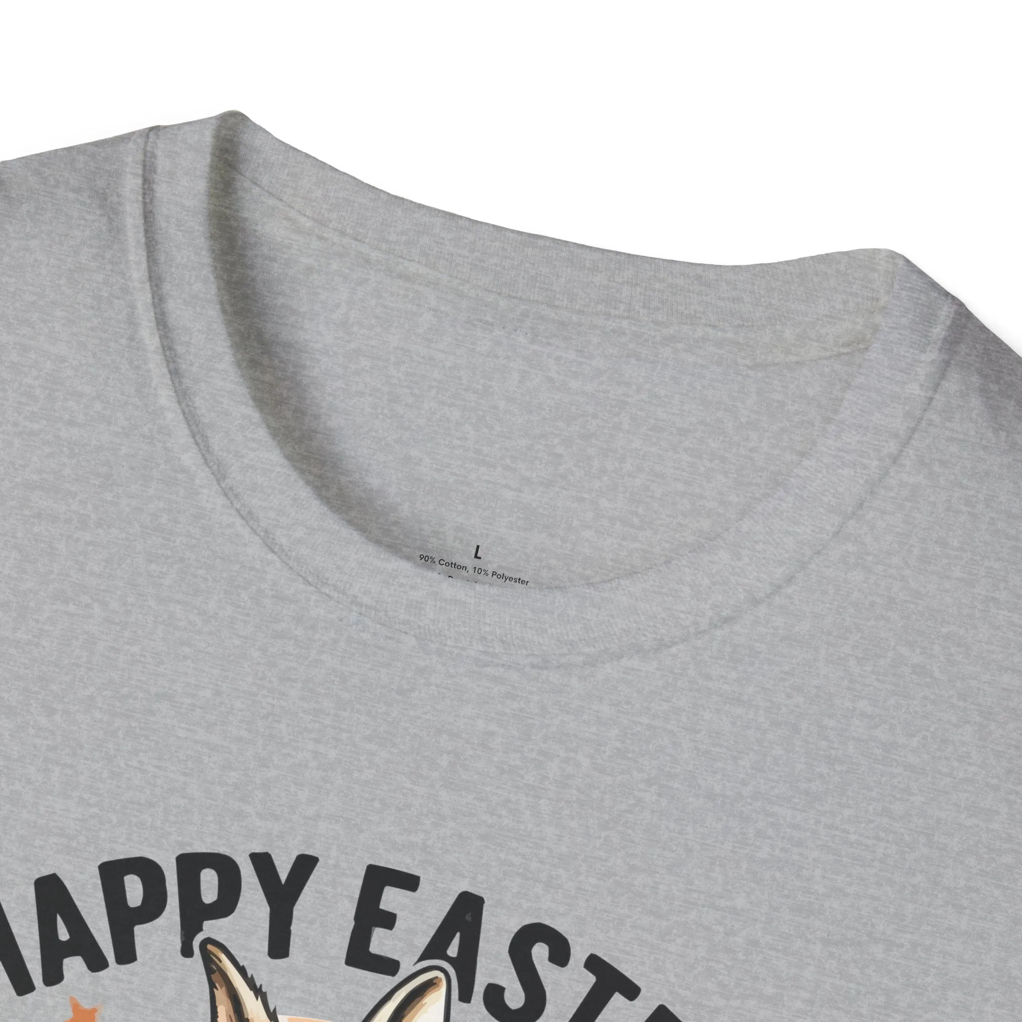 Easter T-shirt, Bunny Cowboy Tee, Easter Cowboy, Softstyle T-Shirt