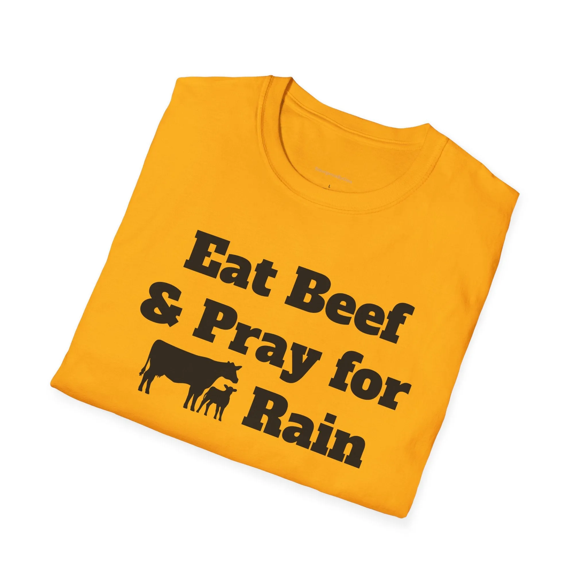 Eat Beef & Pray for Rain Softstyle T-Shirt