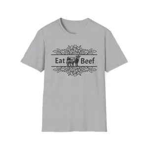 Eat Beef, Beef Shirt, Beef Tee, Support Ranchers, Beef, Jersey Short Sleeve Tee