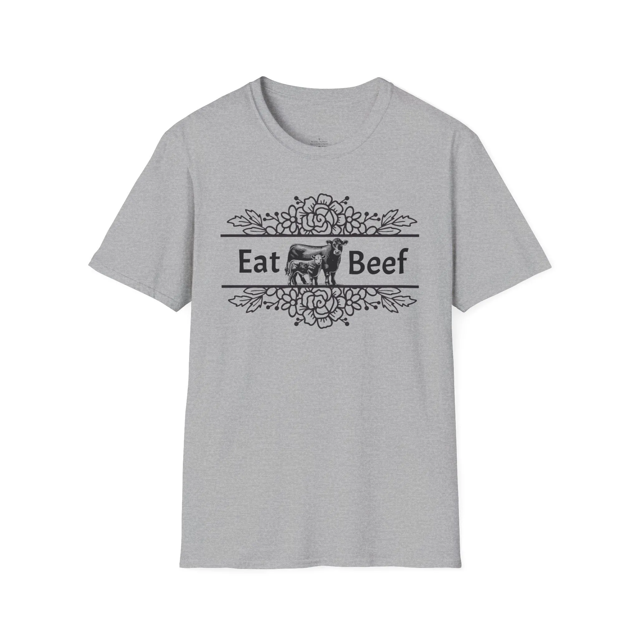 Eat Beef, Beef Shirt, Beef Tee, Support Ranchers, Beef, Jersey Short Sleeve Tee