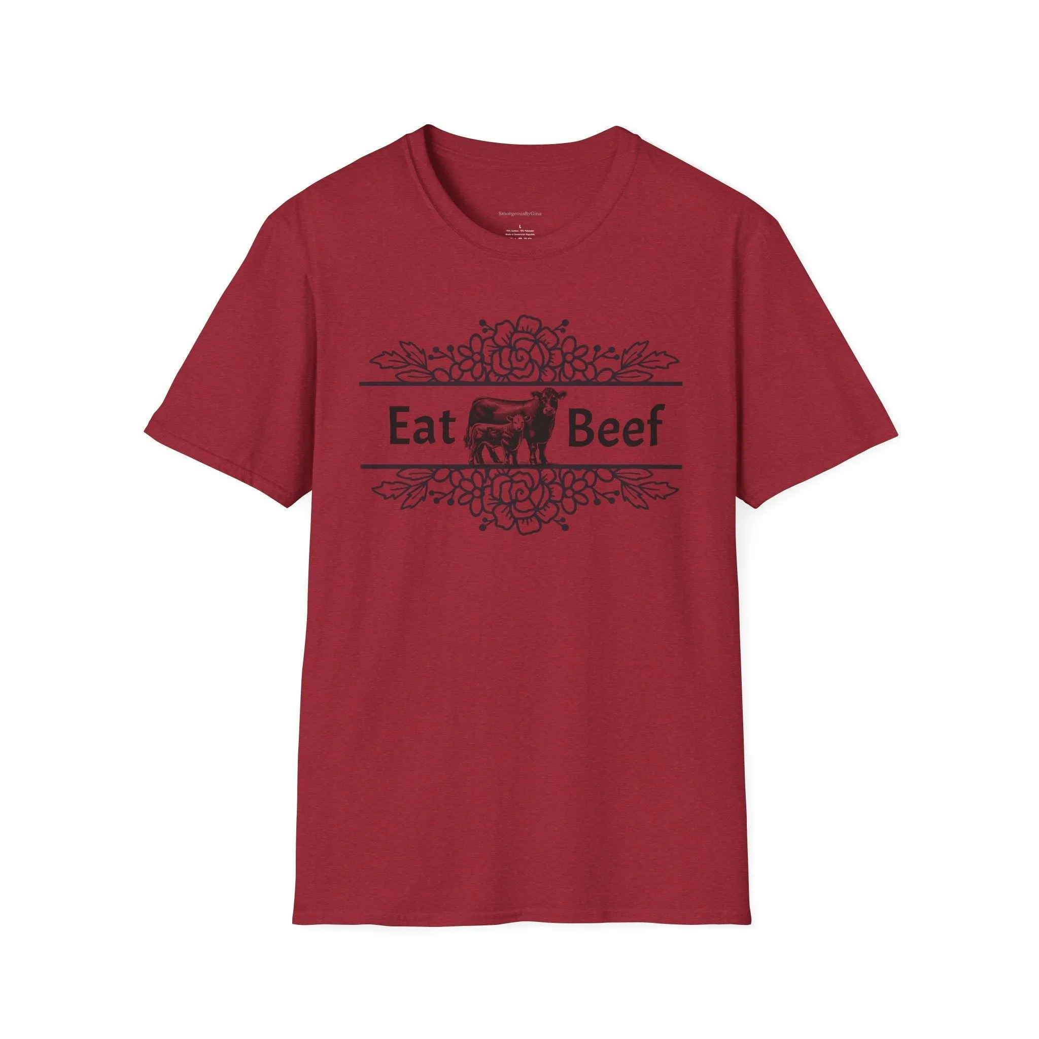 Eat Beef, Beef Shirt, Beef Tee, Support Ranchers, Beef, Jersey Short Sleeve Tee