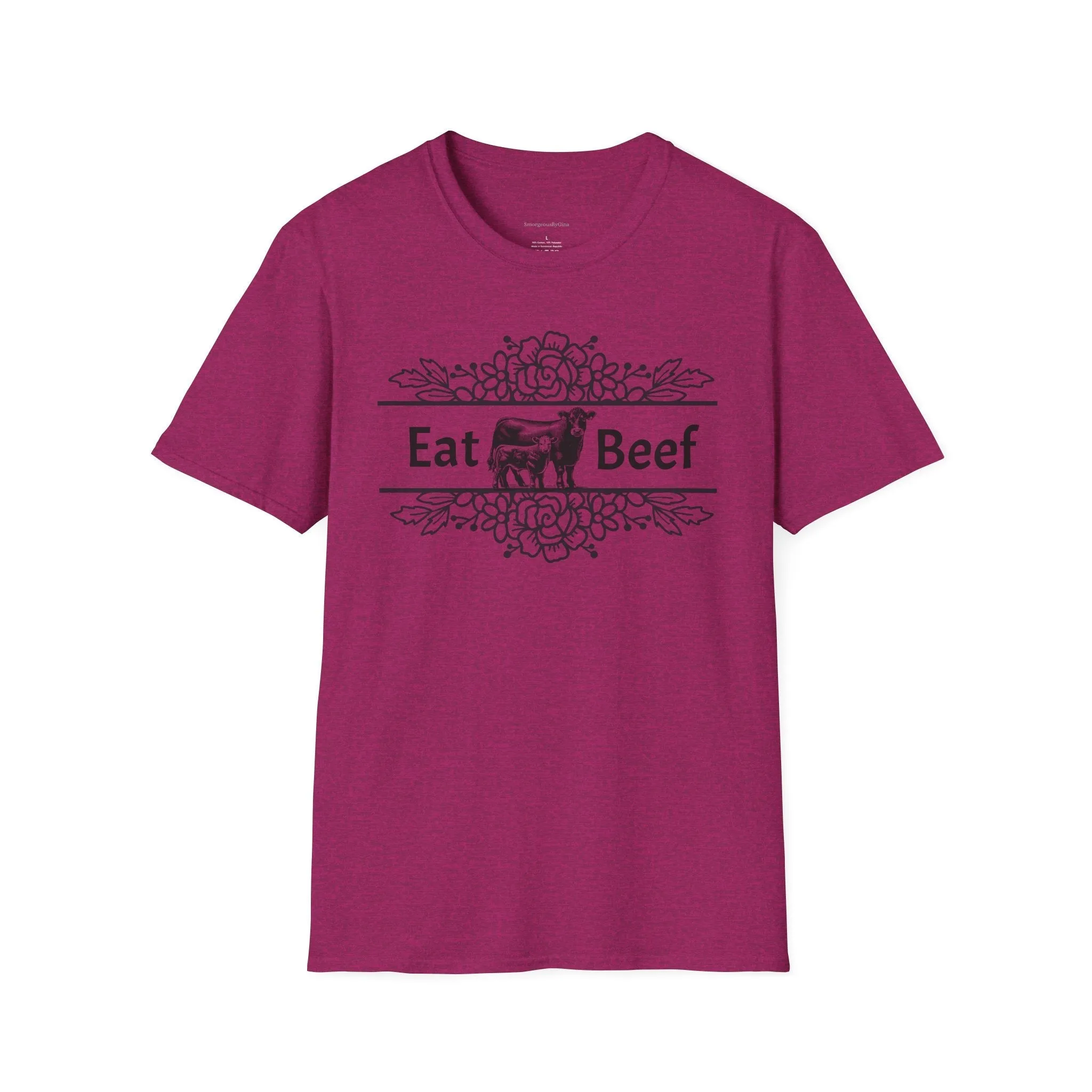 Eat Beef, Beef Shirt, Beef Tee, Support Ranchers, Beef, Jersey Short Sleeve Tee