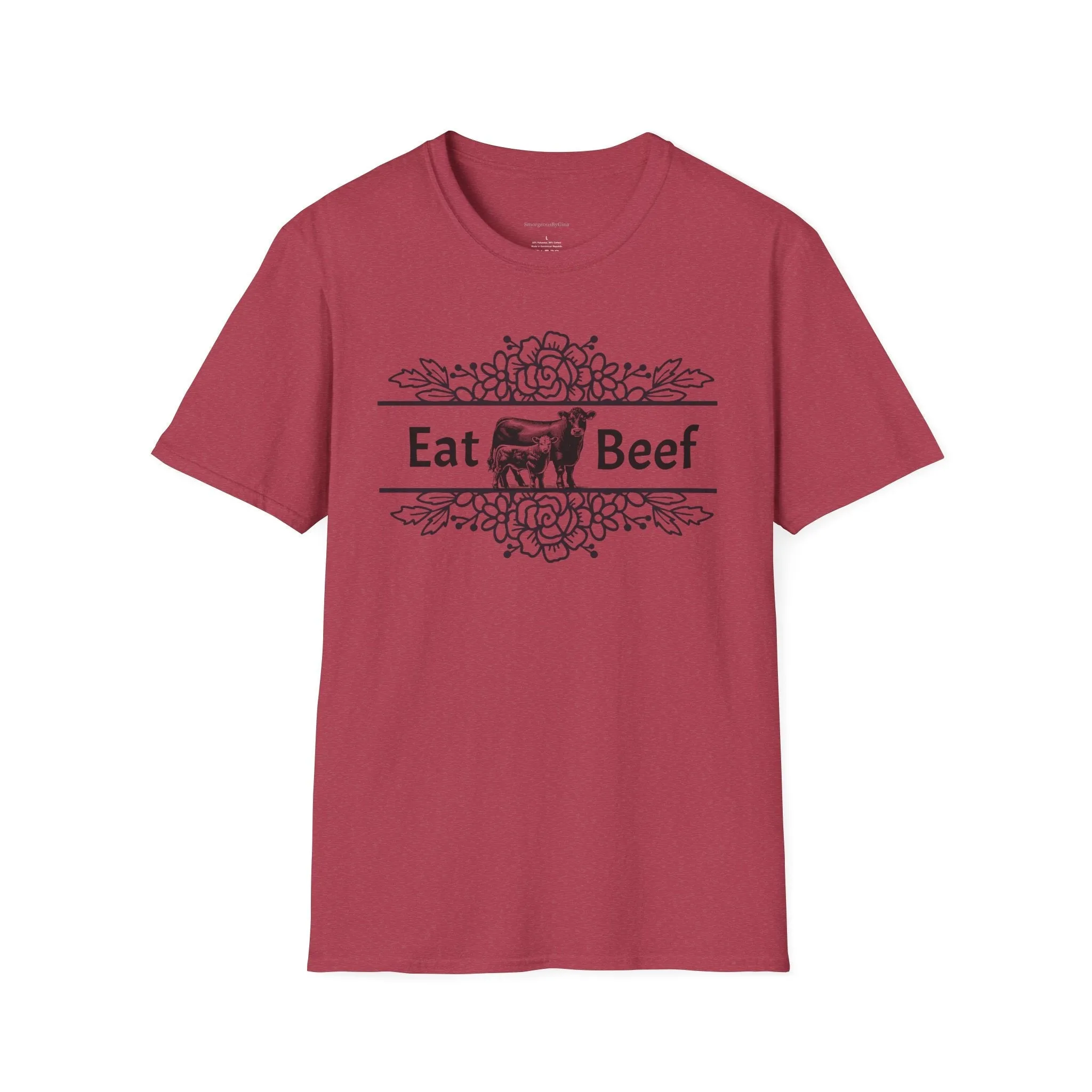 Eat Beef, Beef Shirt, Beef Tee, Support Ranchers, Beef, Jersey Short Sleeve Tee