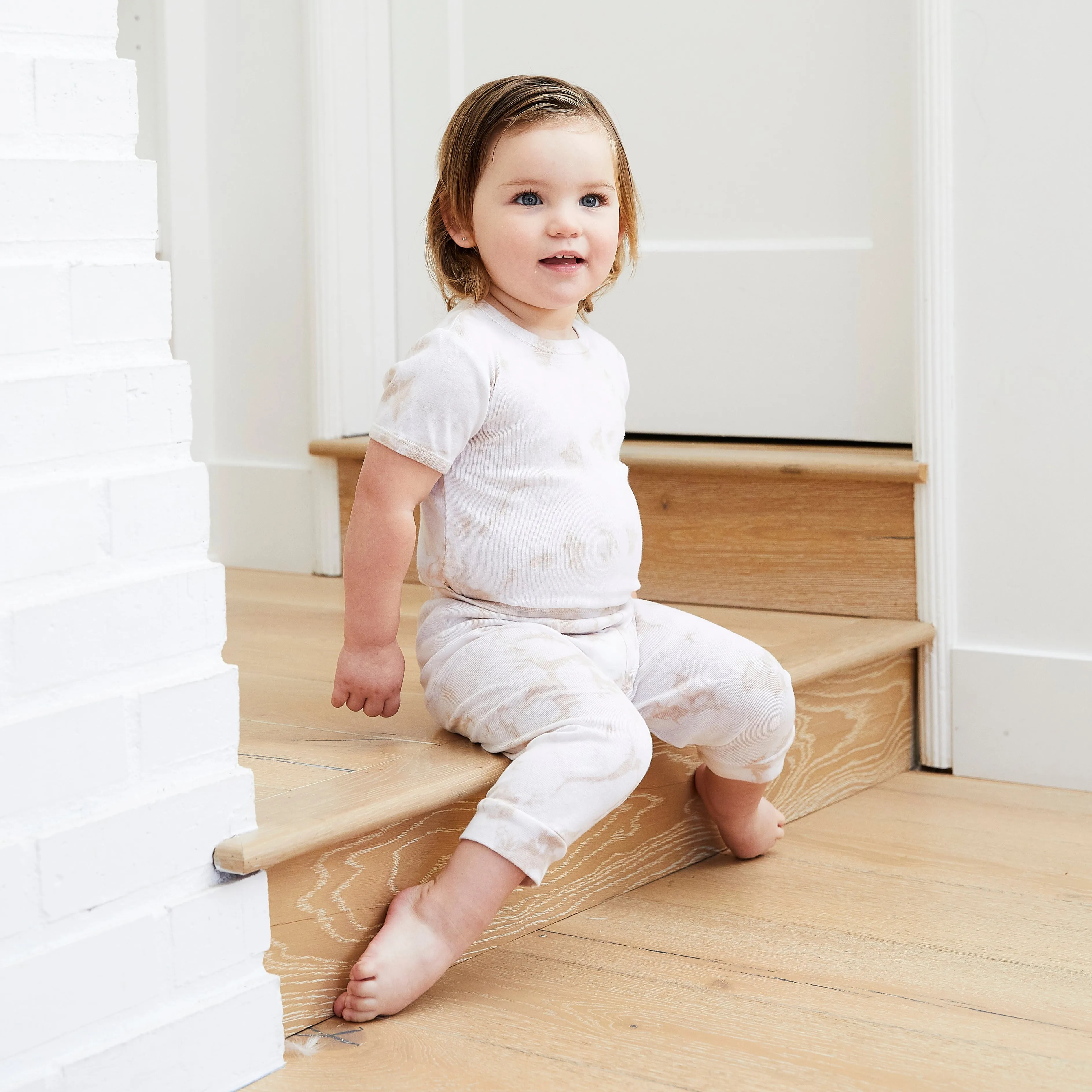 Eco Crystal Ribbed Tee and Legging Sets