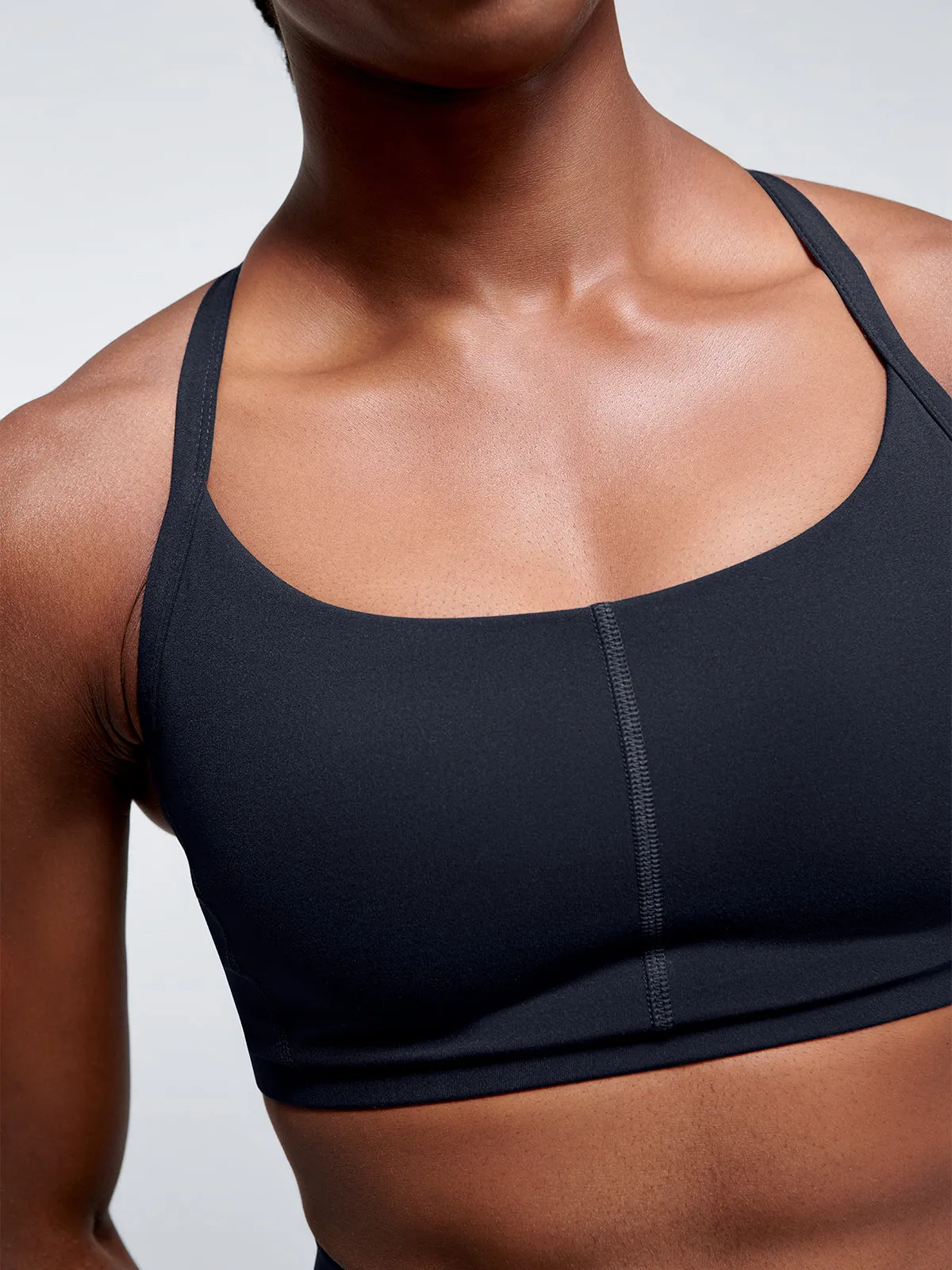 FATAL ATTRACTION PADDED Sports Bra Black