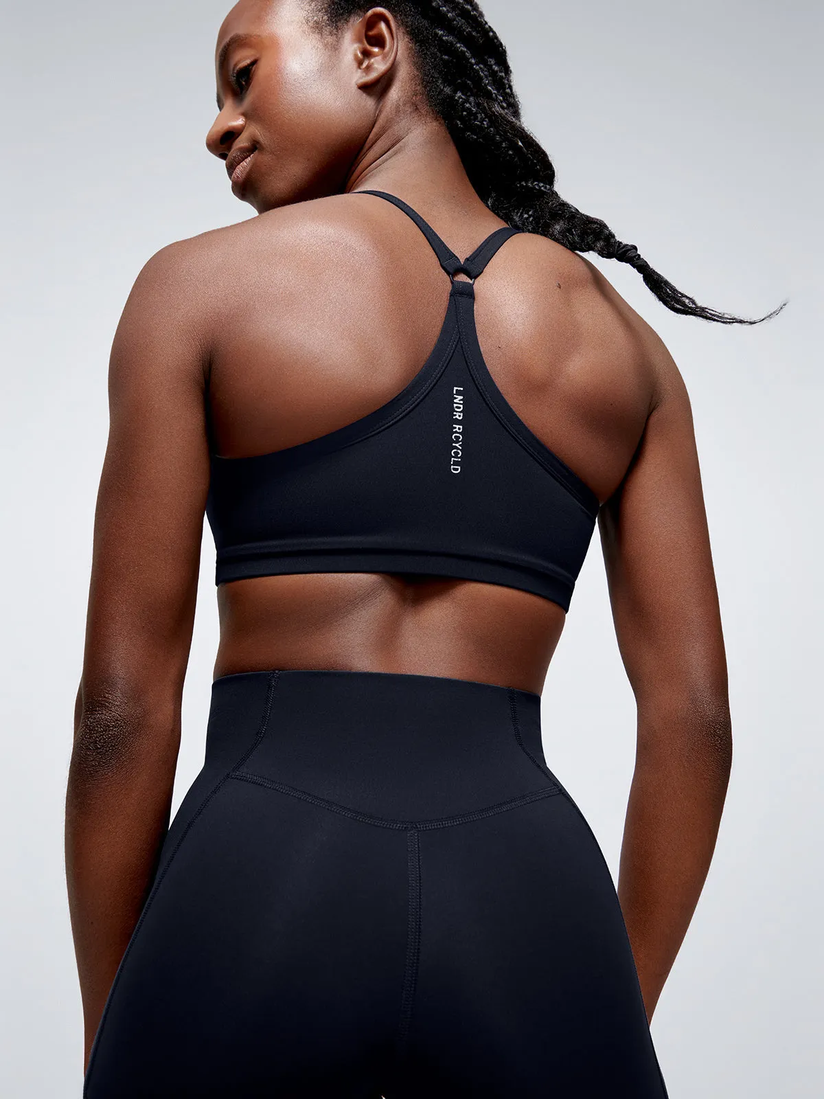 FATAL ATTRACTION PADDED Sports Bra Black