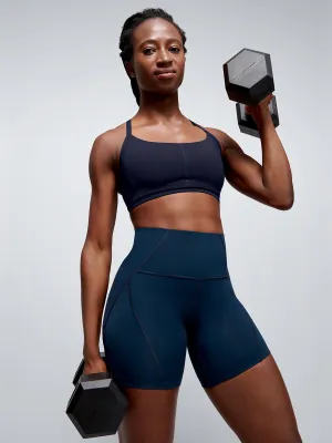 FATAL ATTRACTION PADDED Sports Bra Deep Navy