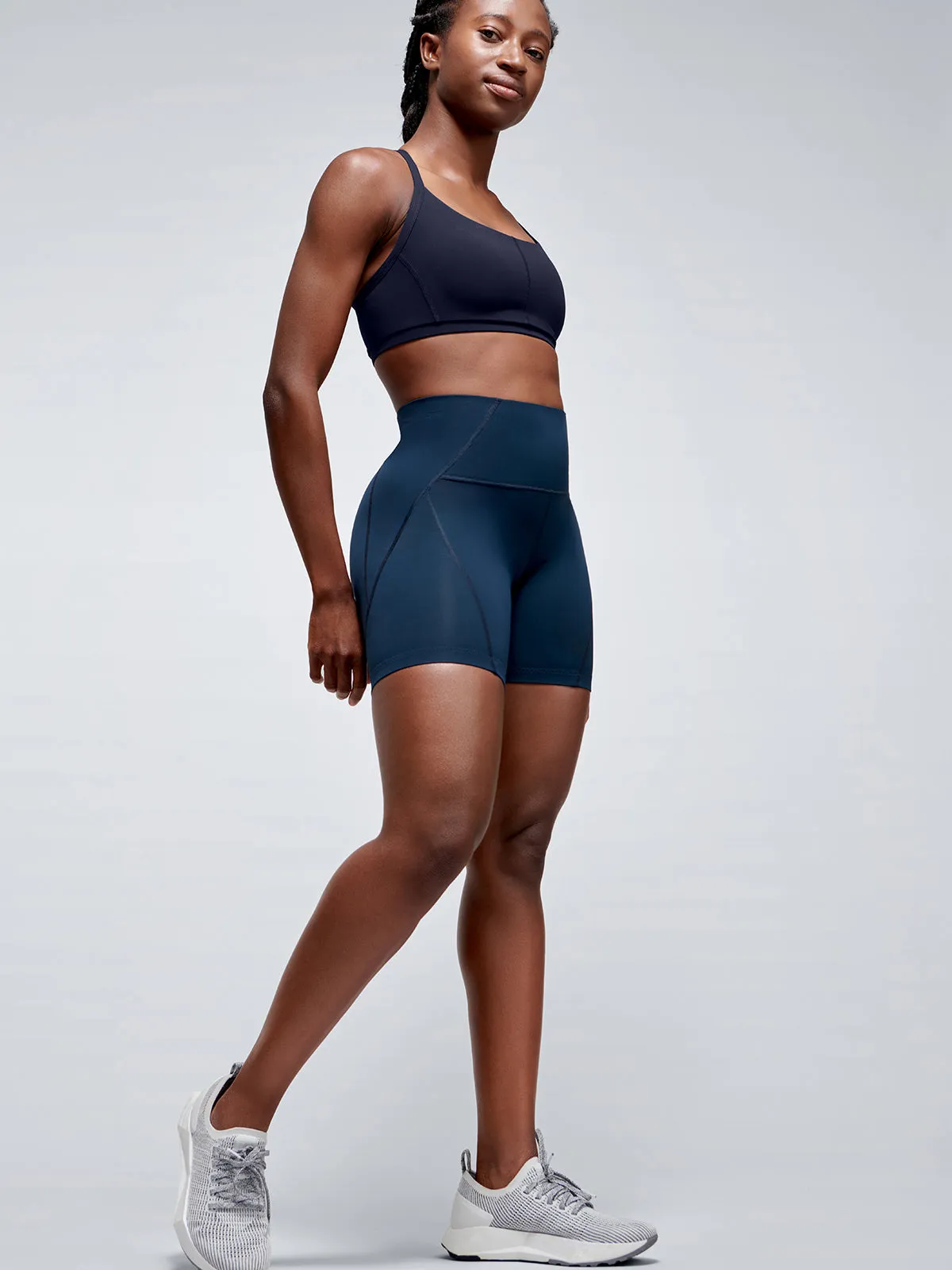FATAL ATTRACTION PADDED Sports Bra Deep Navy