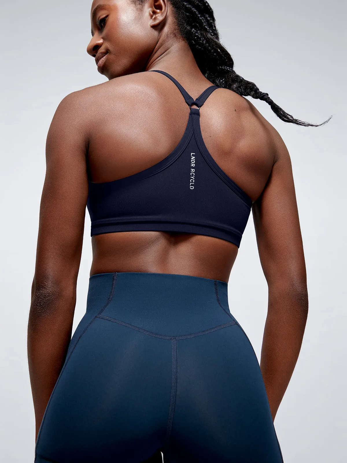 FATAL ATTRACTION PADDED Sports Bra Deep Navy