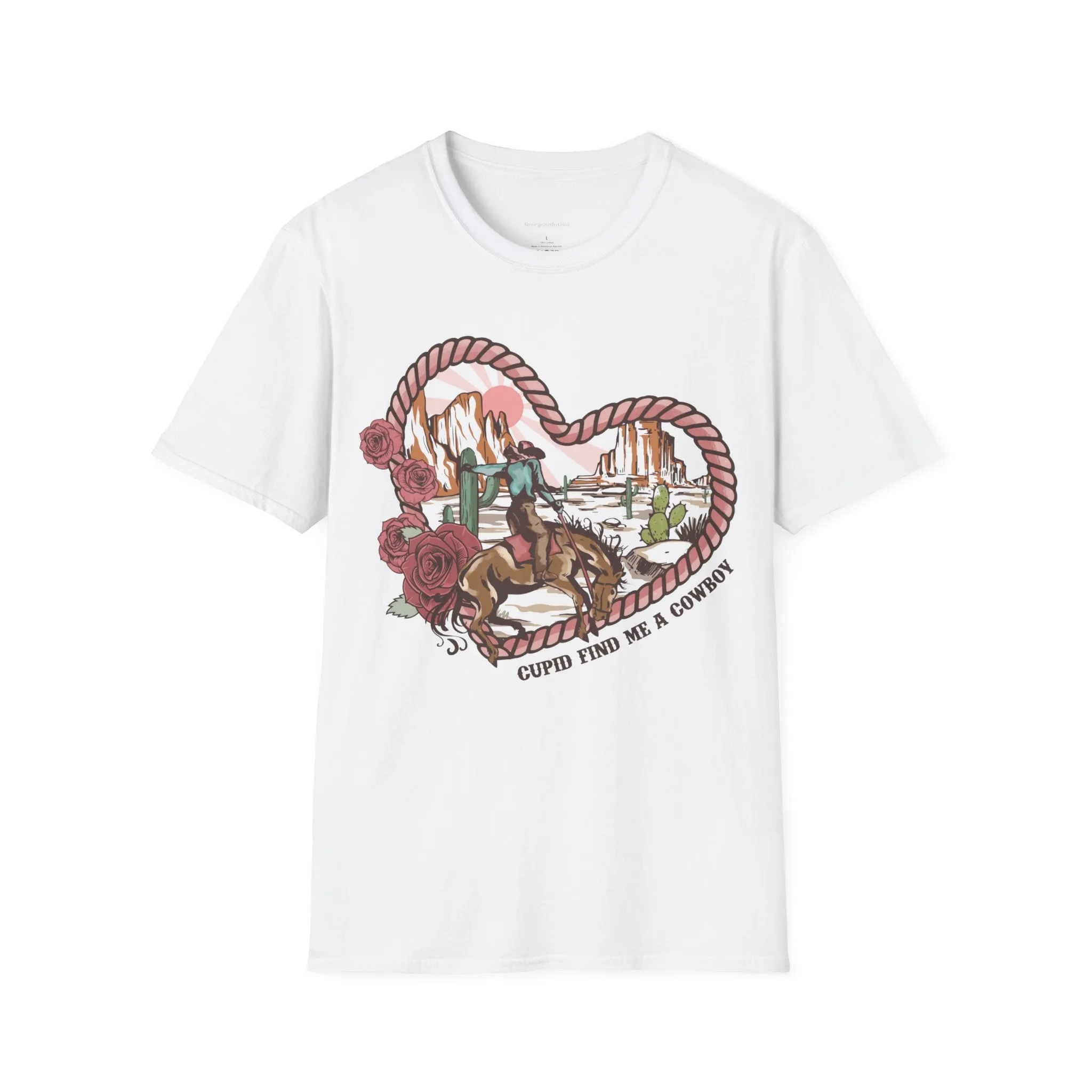 Find Me a Cowboy Softstyle T-Shirt