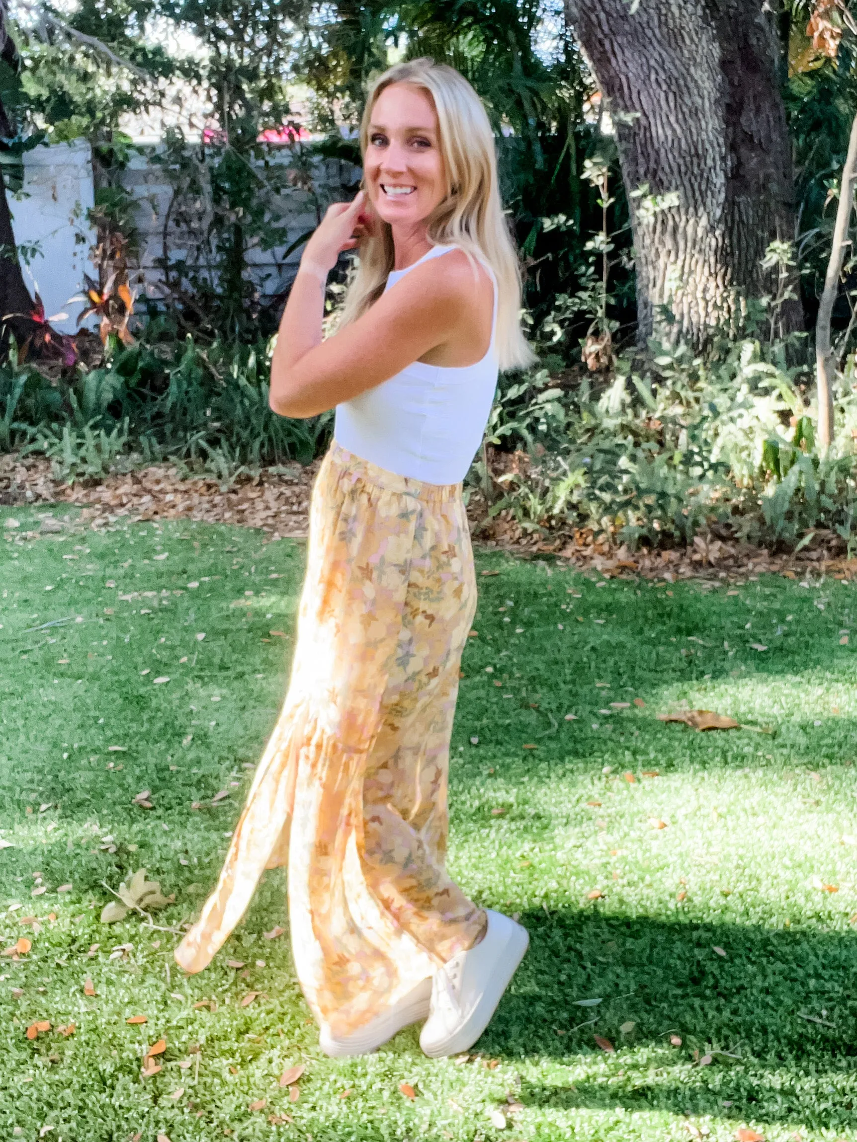 Floral Maxi Skirt