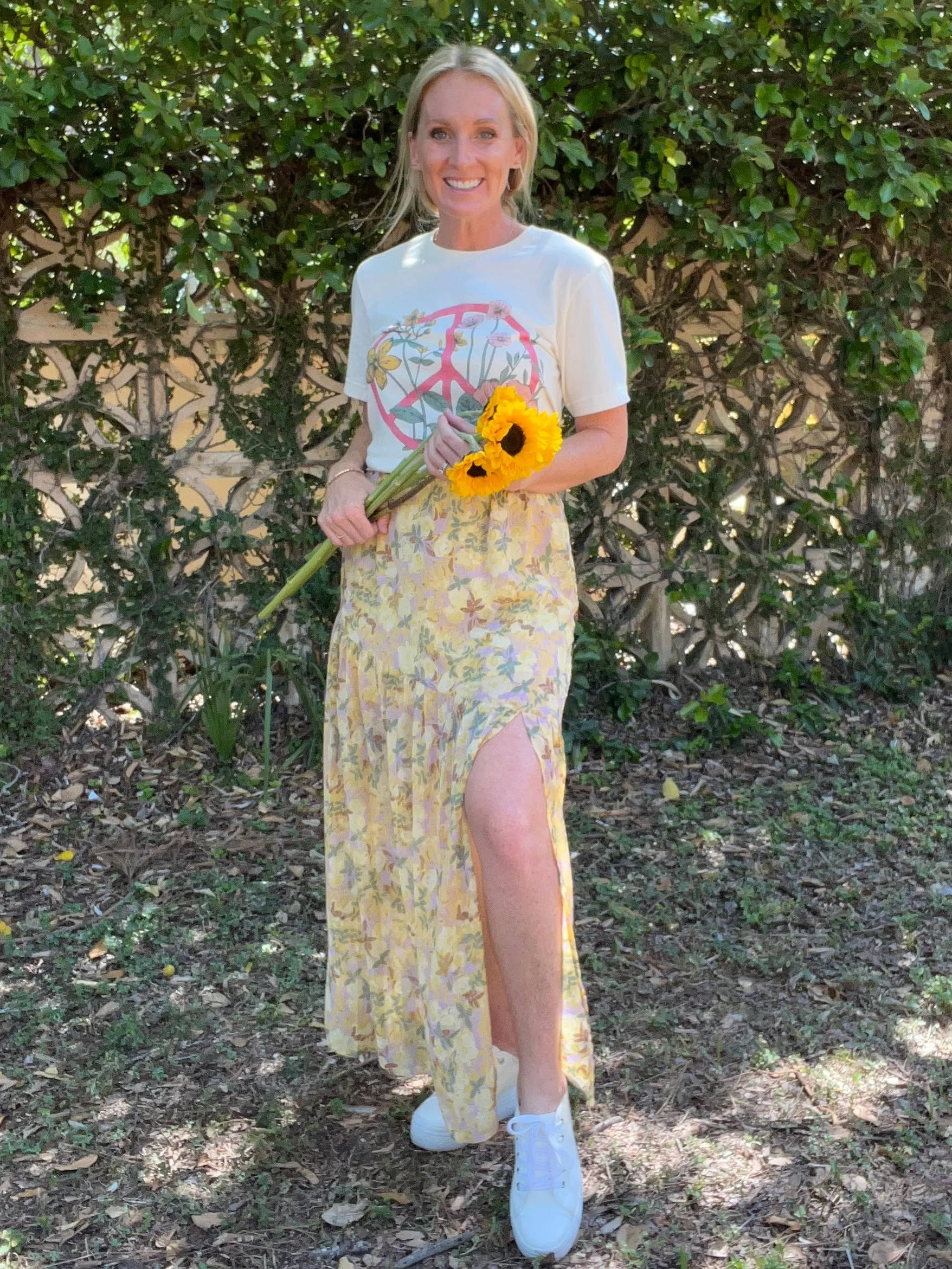 Floral Maxi Skirt