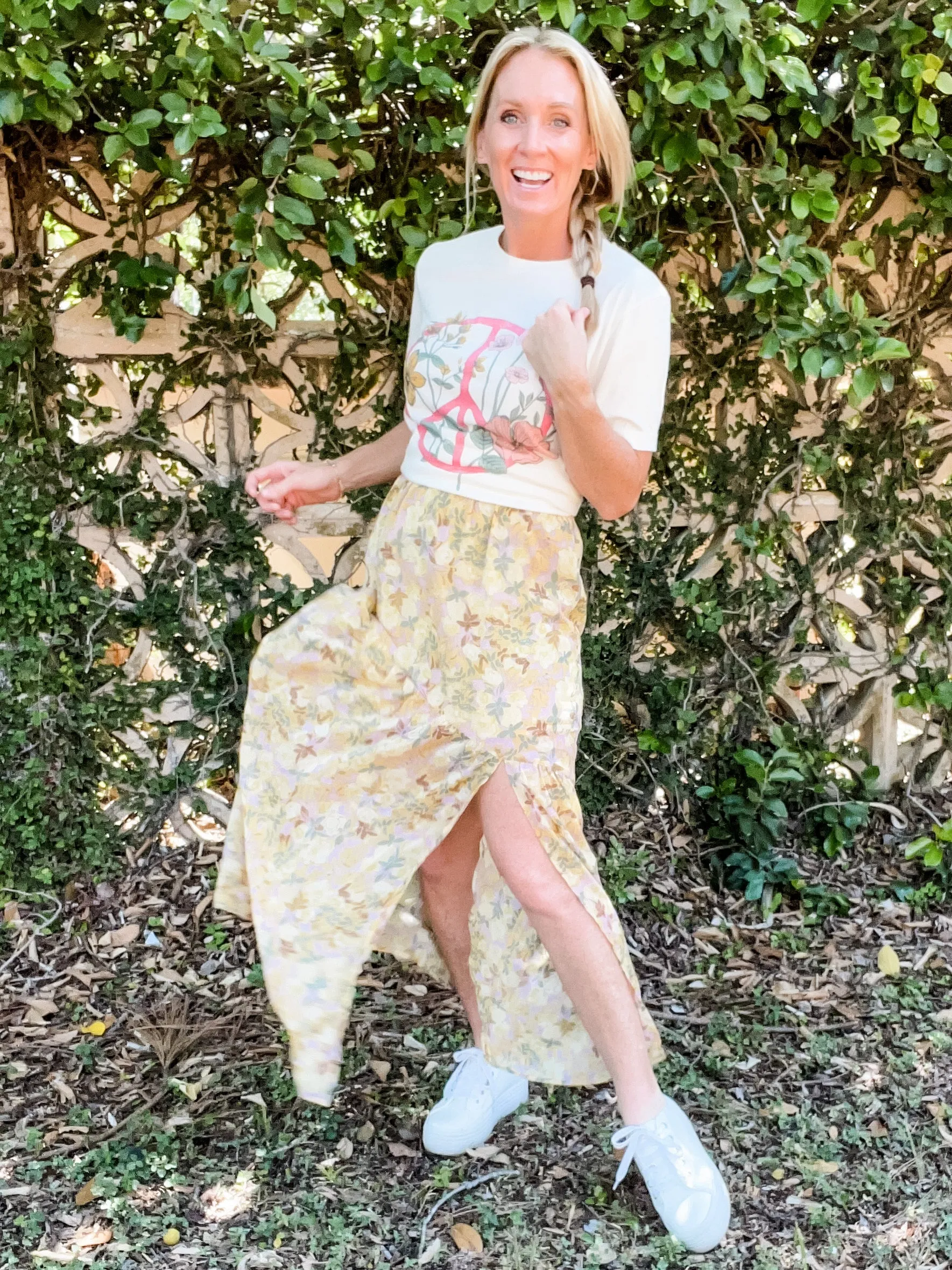 Floral Maxi Skirt