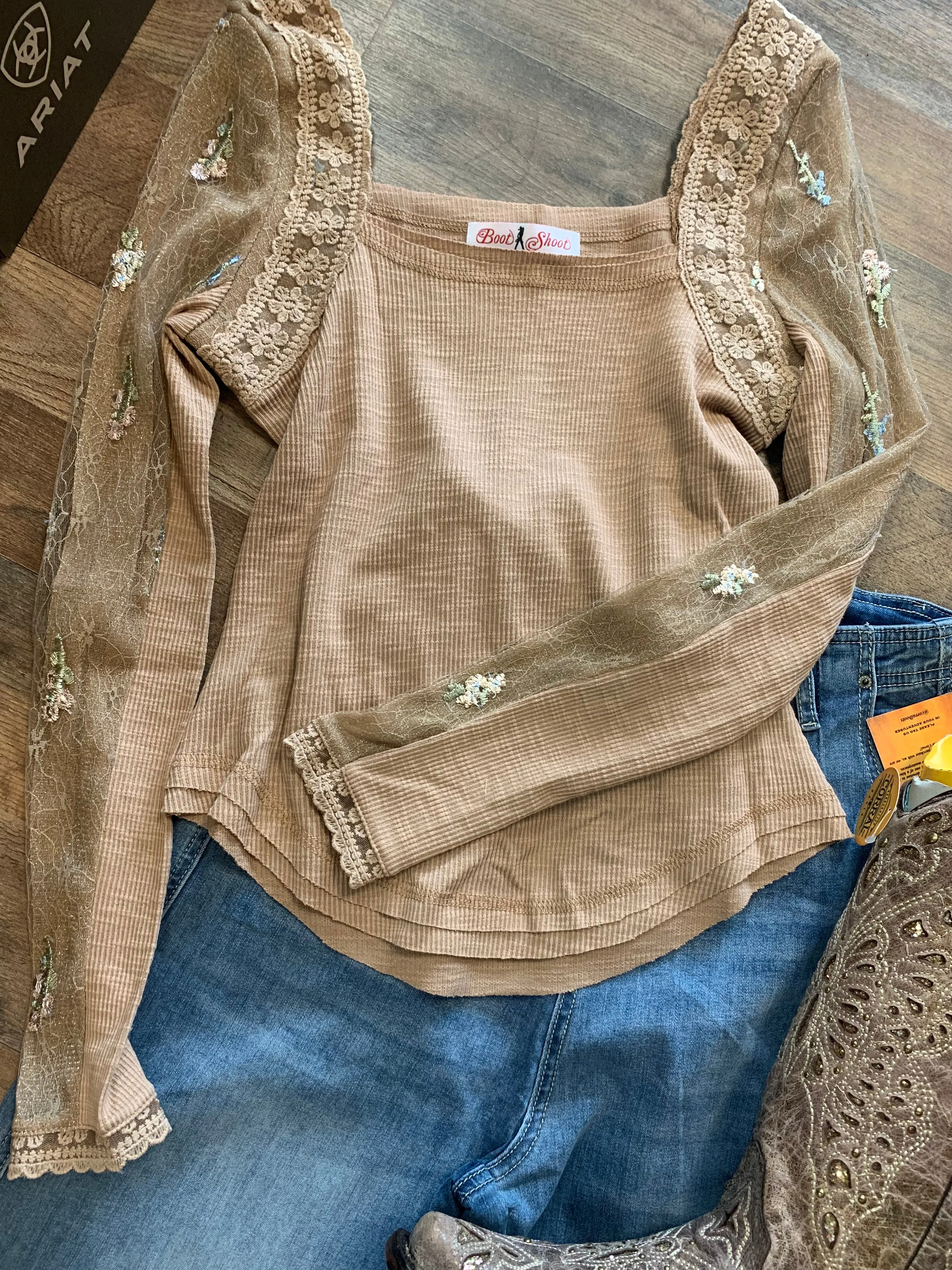 French Chiffon Top