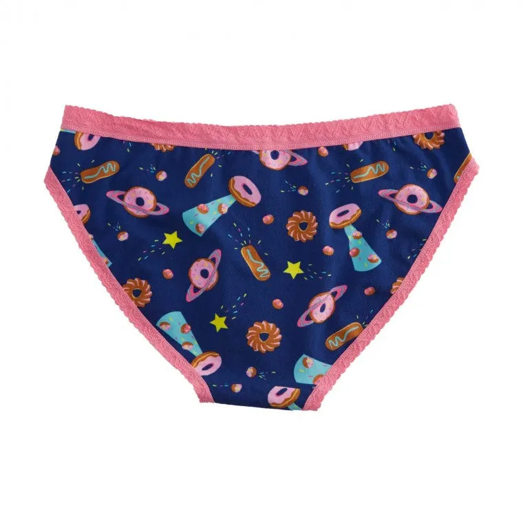 GALAXY DONUTS BIKINI BRIEF UNDERWEAR