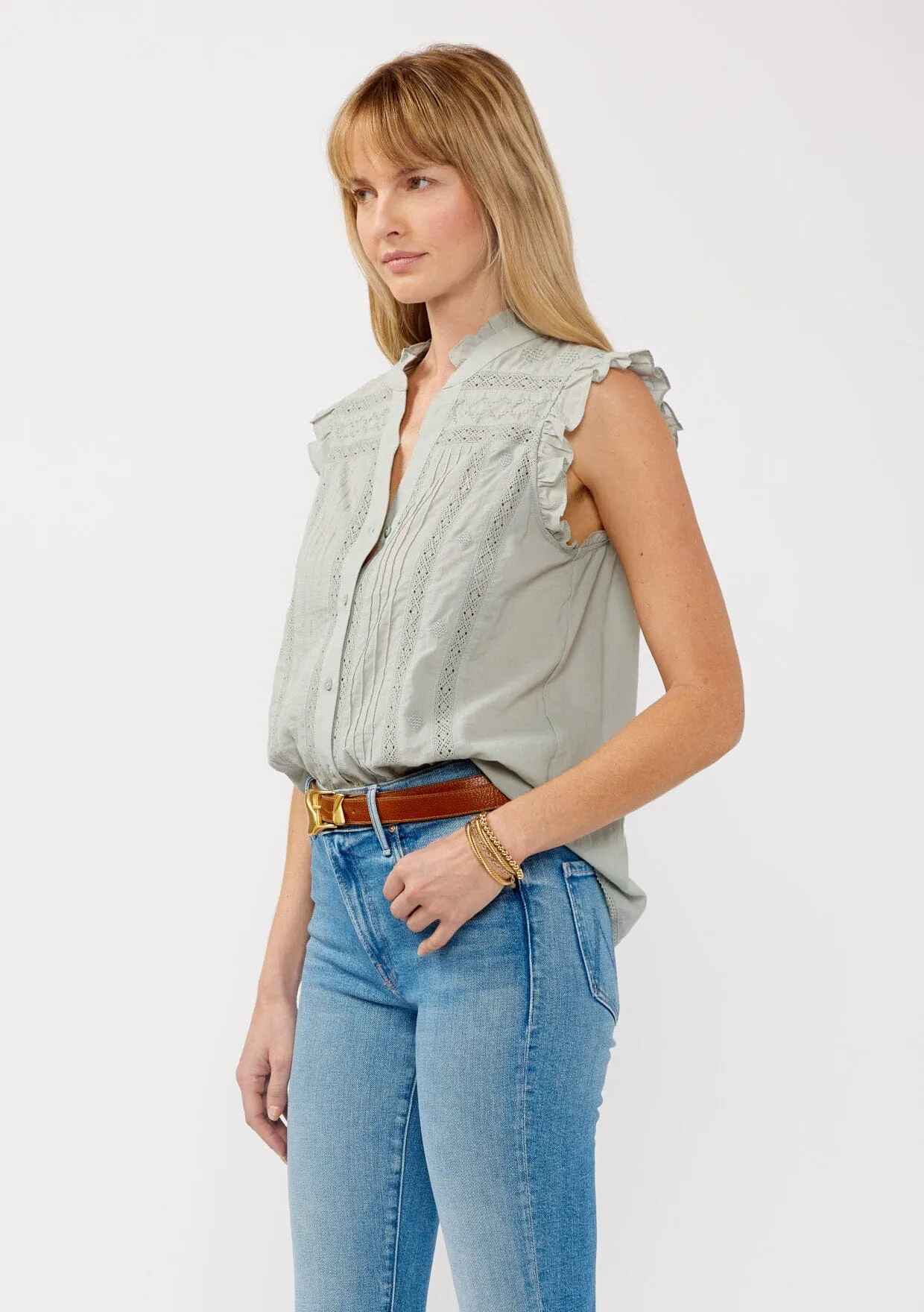 Georgina Ruffle Top