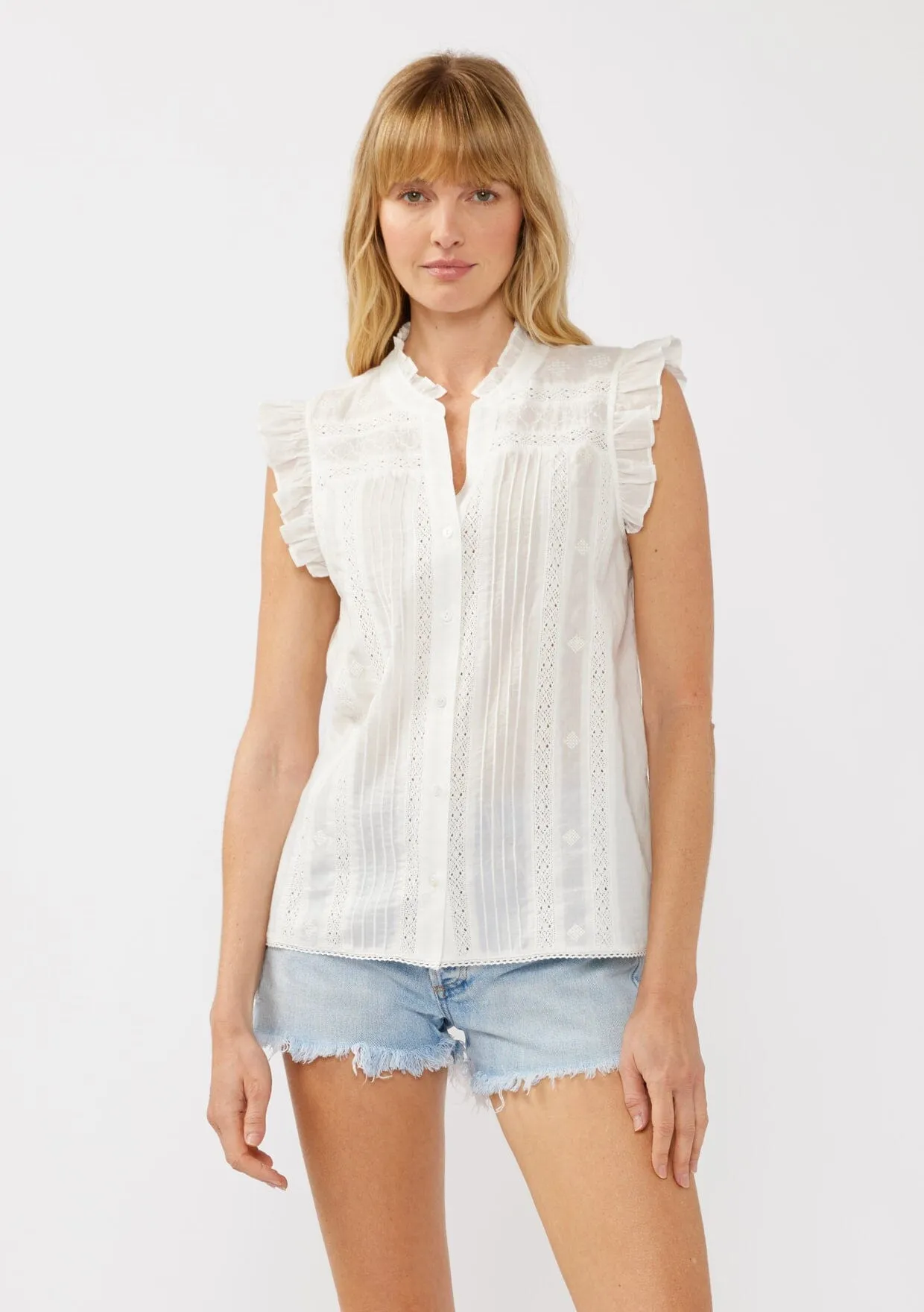 Georgina Ruffle Top