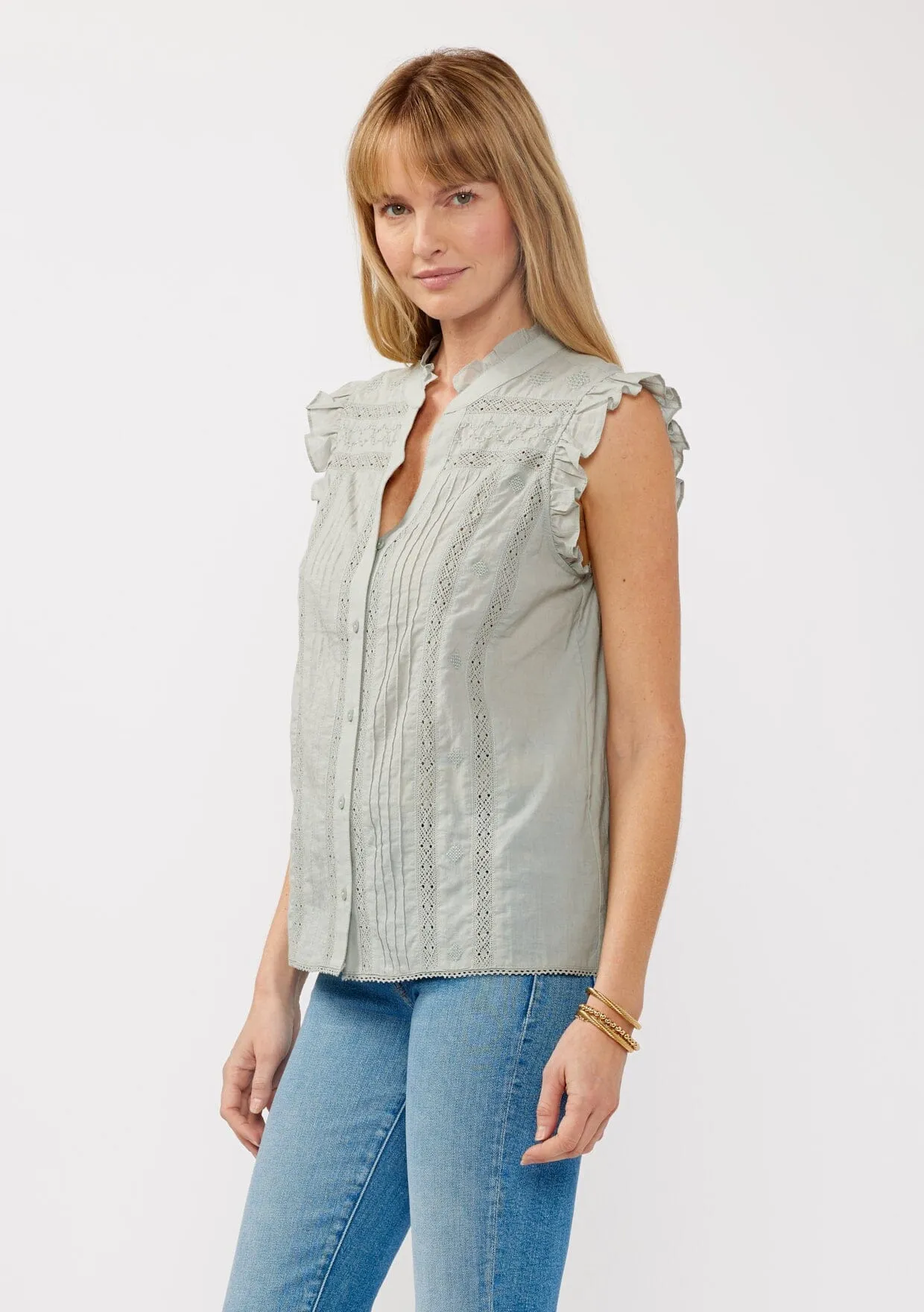 Georgina Ruffle Top