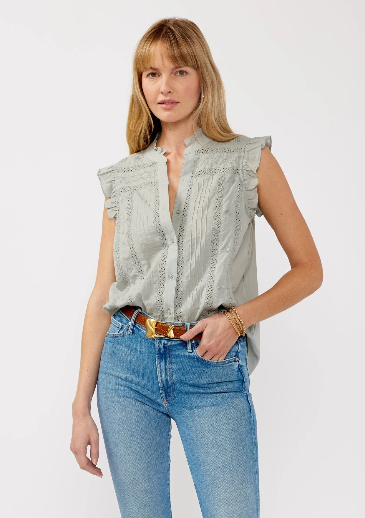 Georgina Ruffle Top