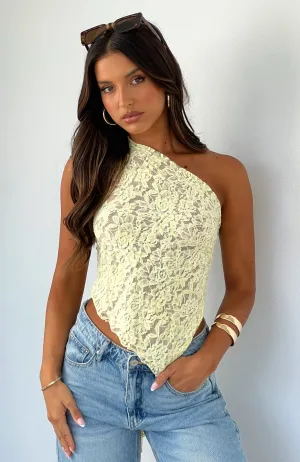 Giulia – Asymmetrical Elegant Lace Top for Women
