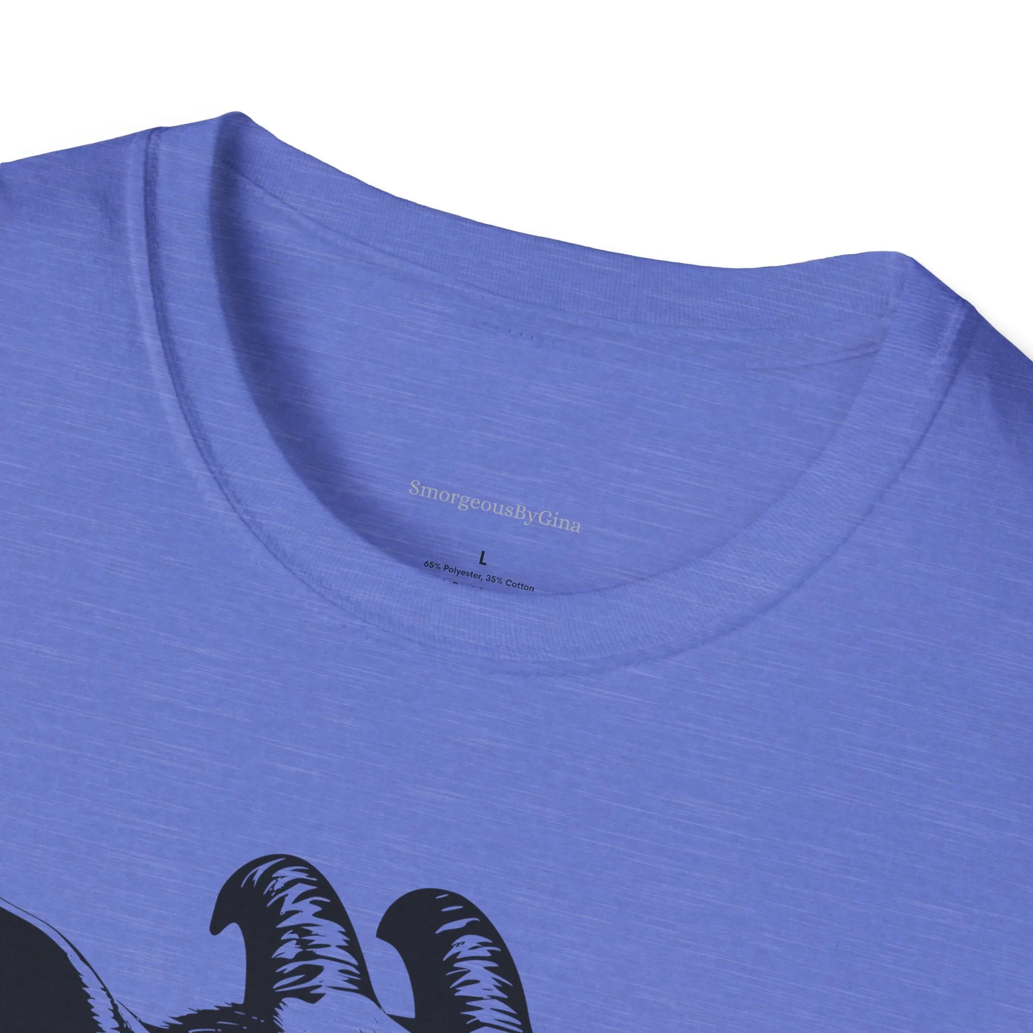 Goat Shirt, Fun Goat Tee, Goat with Sunglasses shirt, Softstyle T-Shirt