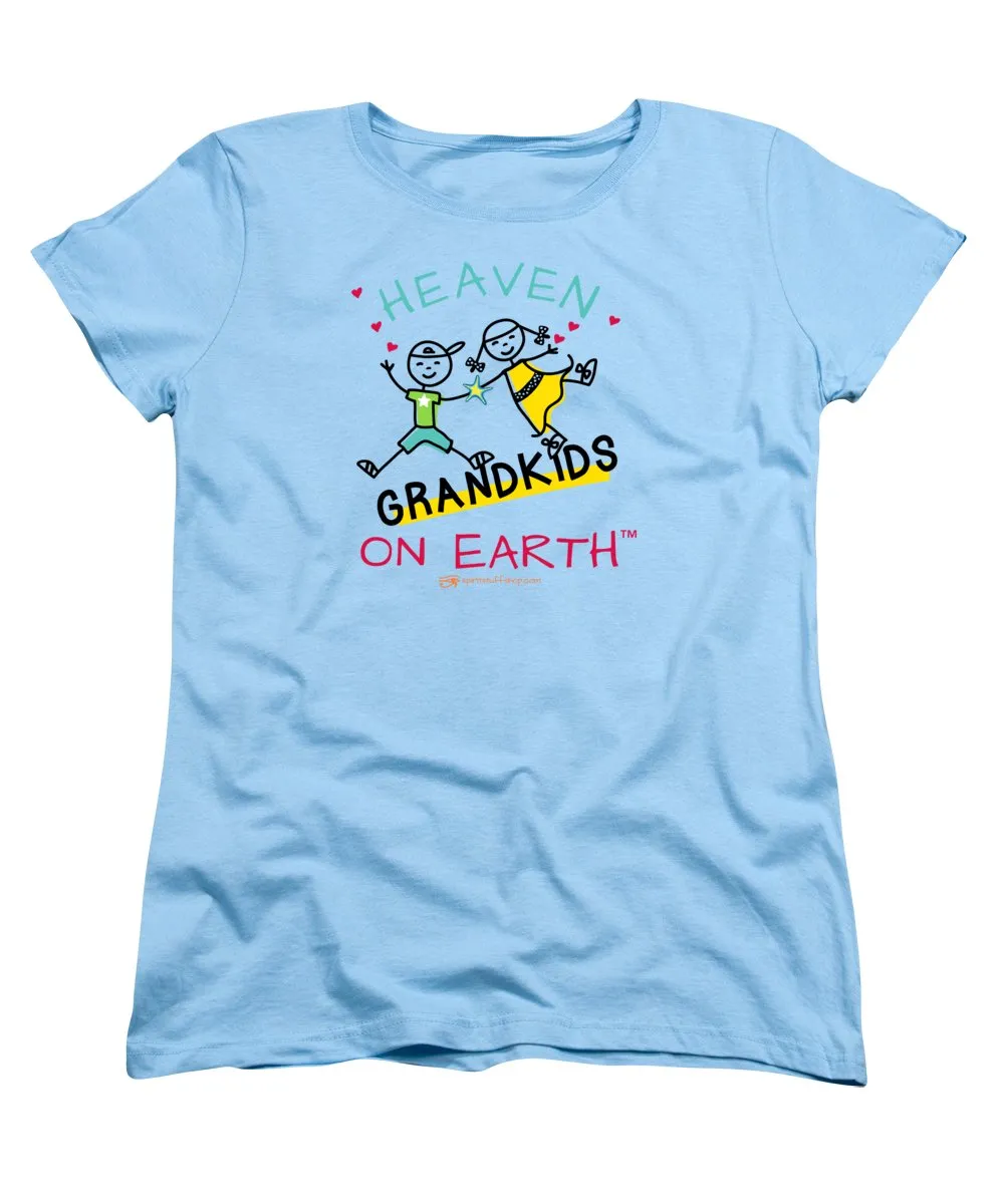 Grandkids Heaven on Earth - Women's T-Shirt (Standard Fit)