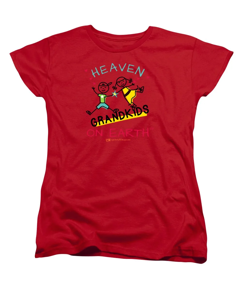 Grandkids Heaven on Earth - Women's T-Shirt (Standard Fit)