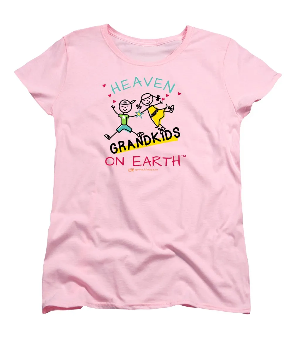 Grandkids Heaven on Earth - Women's T-Shirt (Standard Fit)