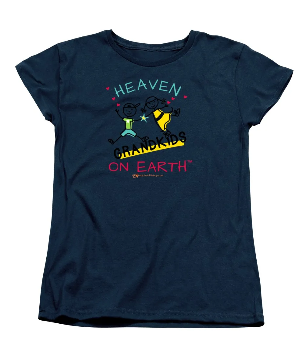 Grandkids Heaven on Earth - Women's T-Shirt (Standard Fit)