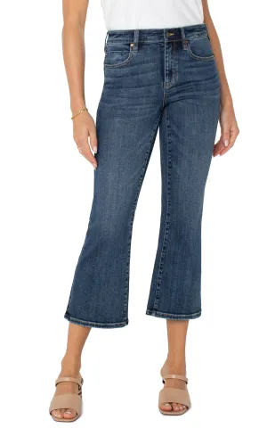 Hannah Cropped Flare Jeans - Bolsa Chica
