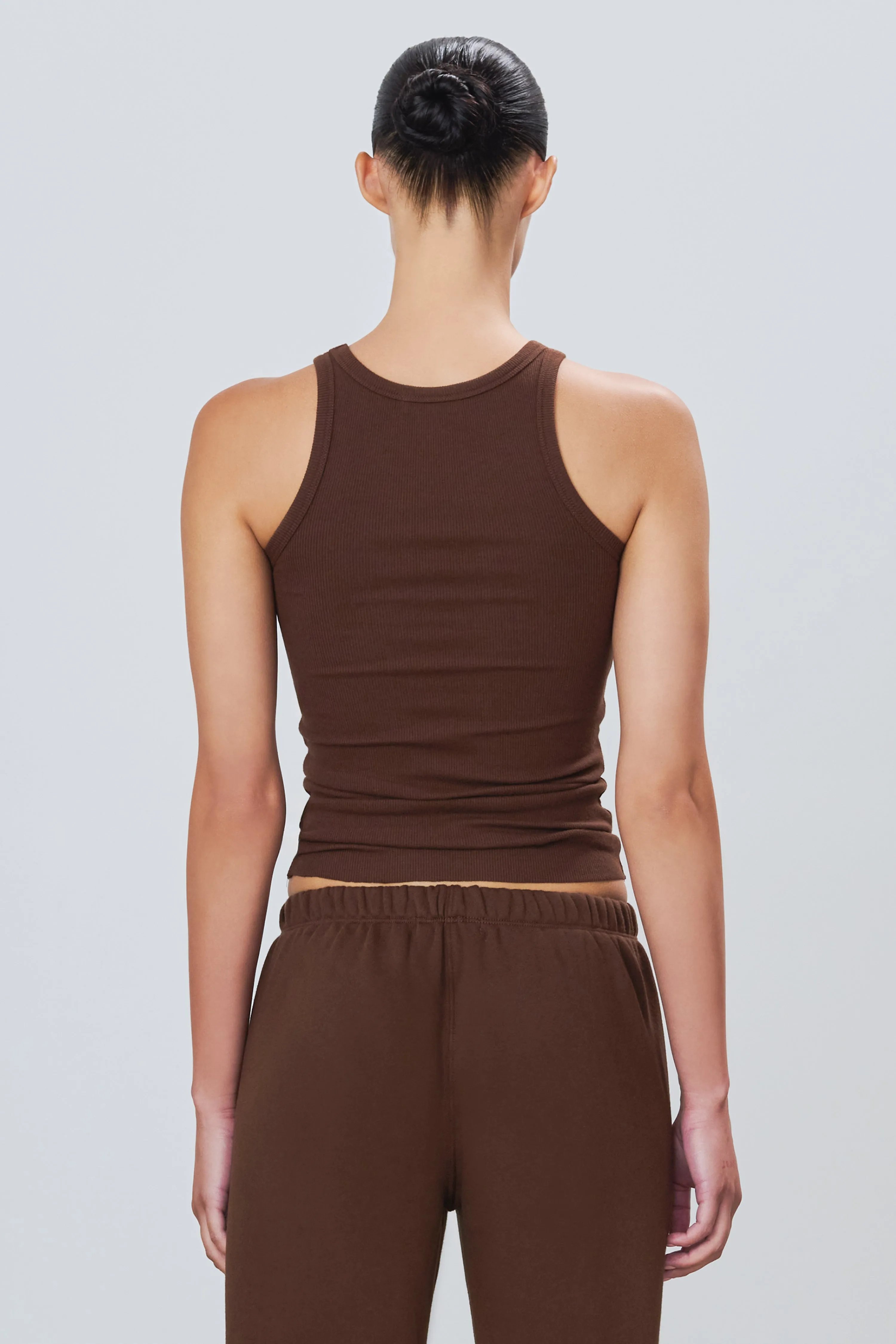 High Neck Fitted Tank