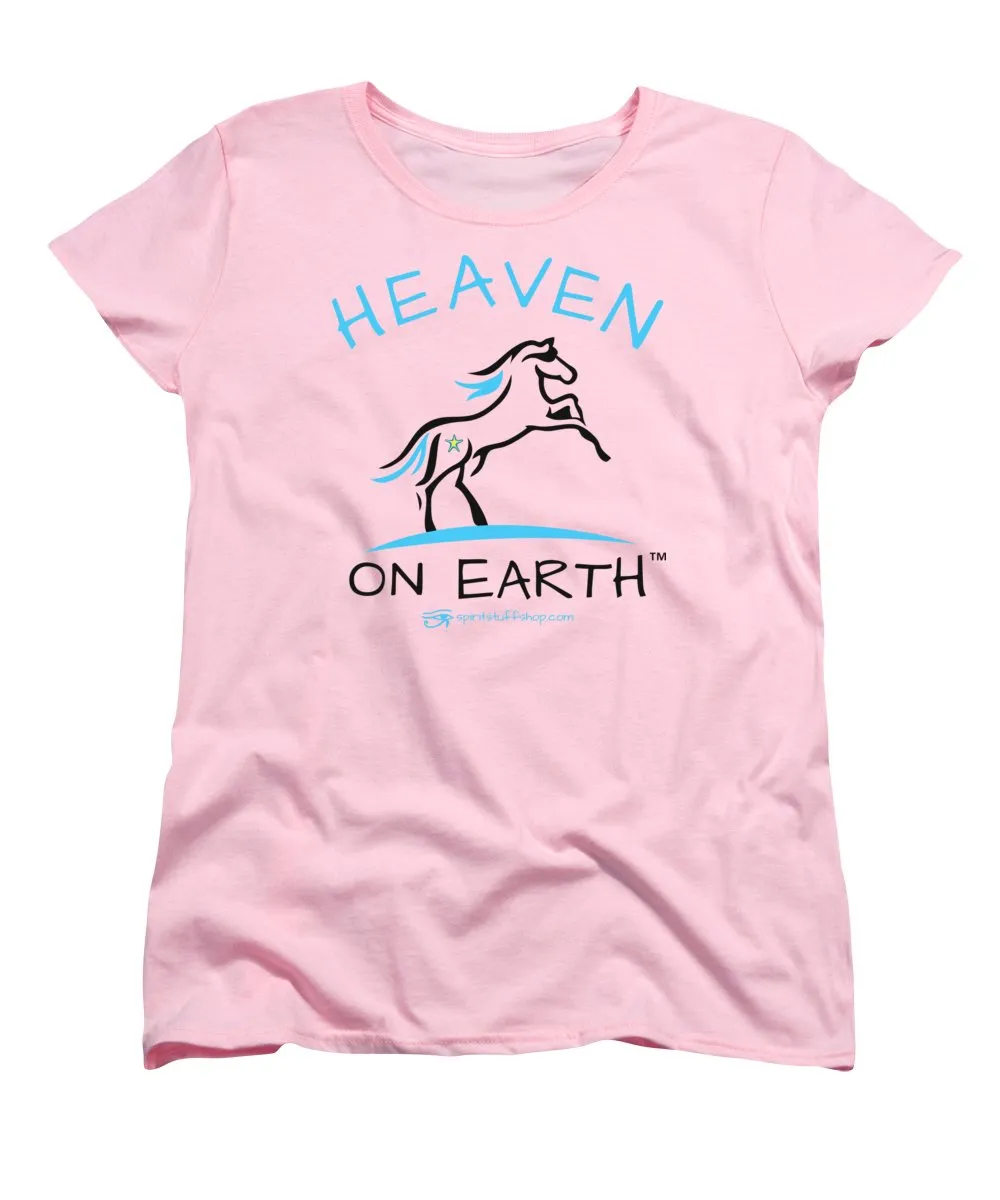 Horse Heaven On Earth - Women's T-Shirt (Standard Fit)