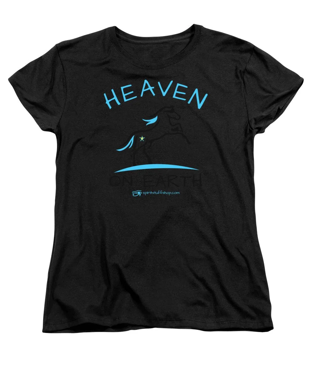 Horse Heaven On Earth - Women's T-Shirt (Standard Fit)