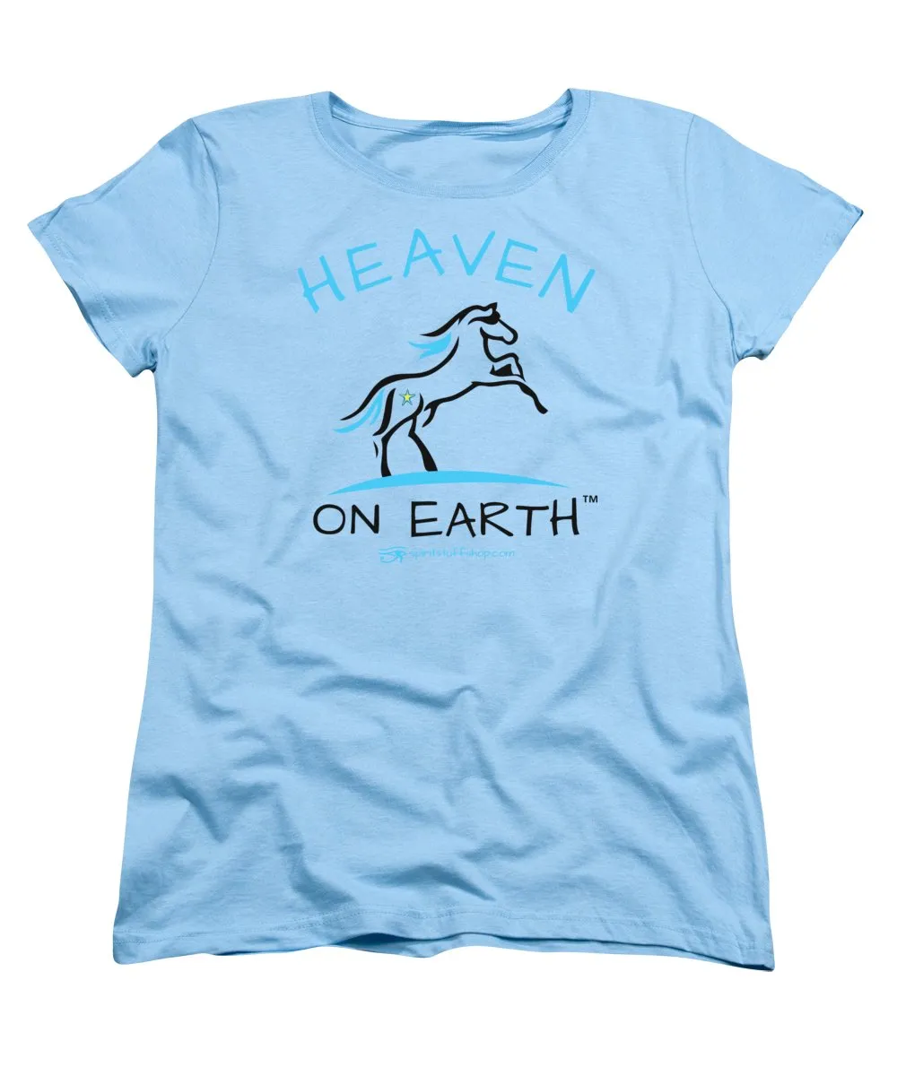 Horse Heaven On Earth - Women's T-Shirt (Standard Fit)