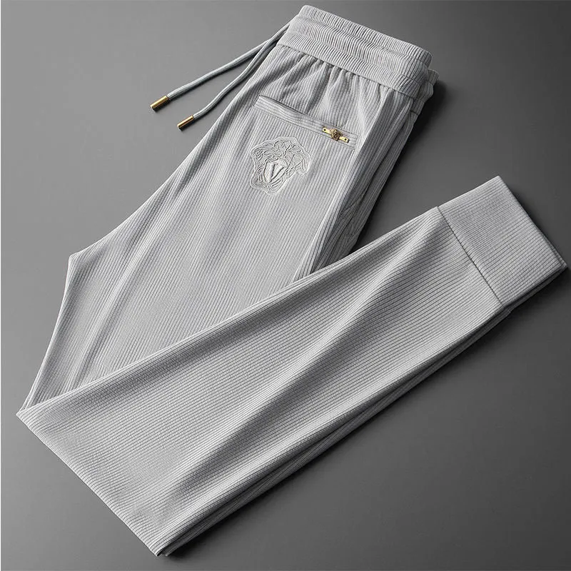 INSTOCK-new high-end drape ice silk modal sports pants