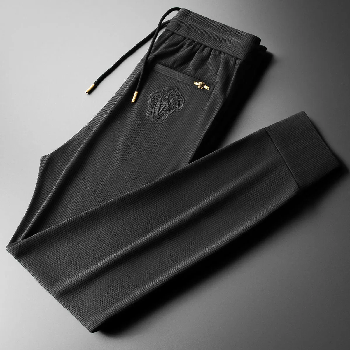 INSTOCK-new high-end drape ice silk modal sports pants