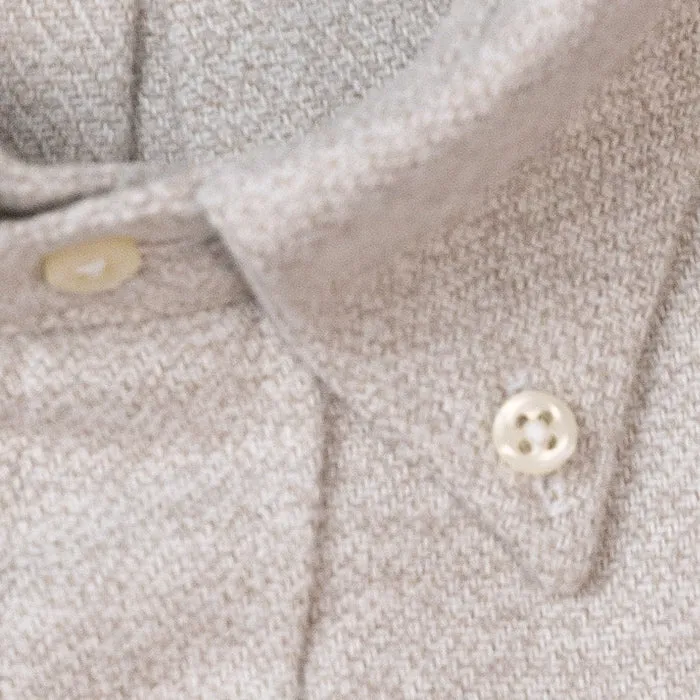 Ivory Cotton Tweed