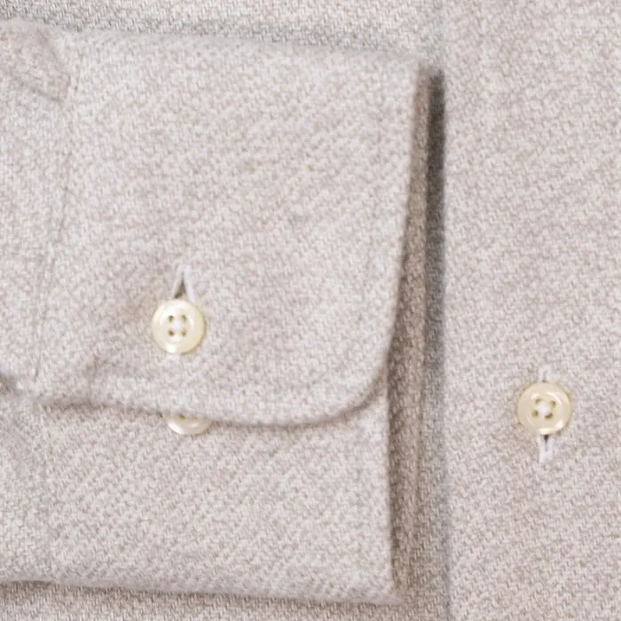 Ivory Cotton Tweed